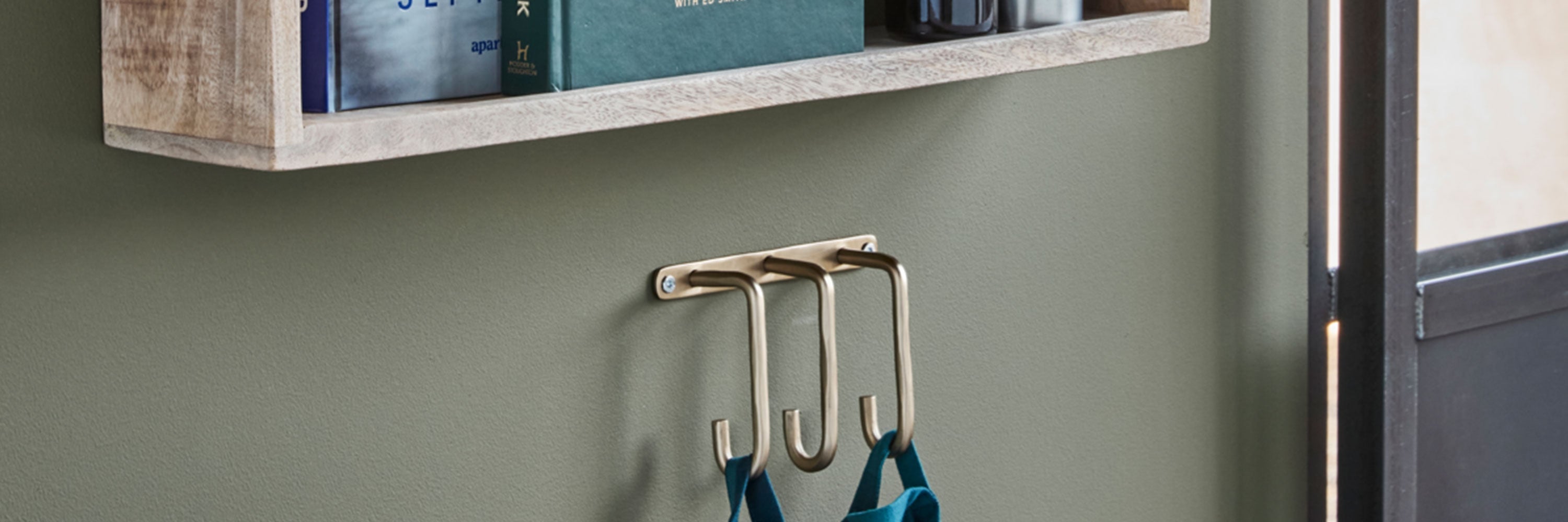 Kitchen Hooks + Racks