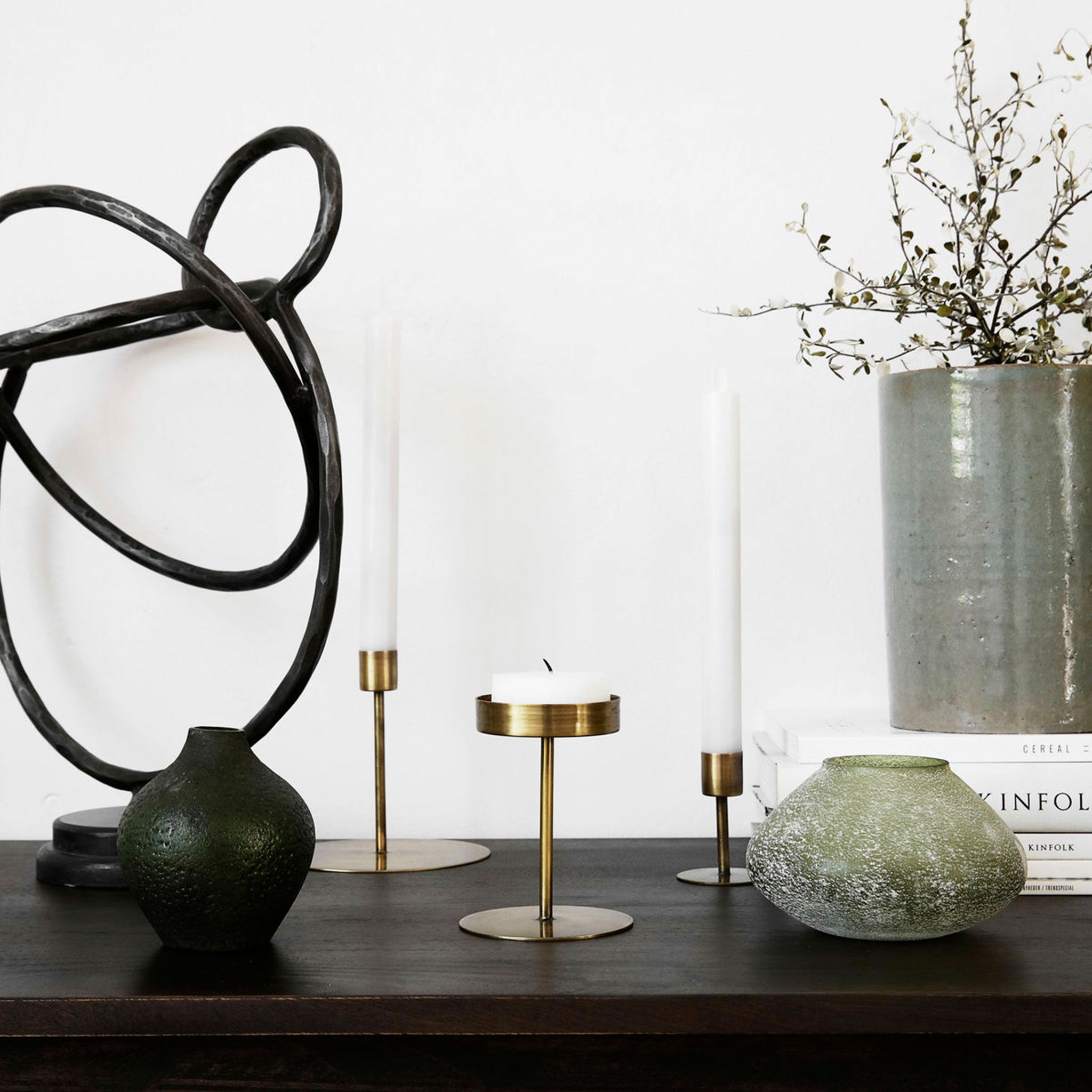 Anit Antique Brass Tealight Holder