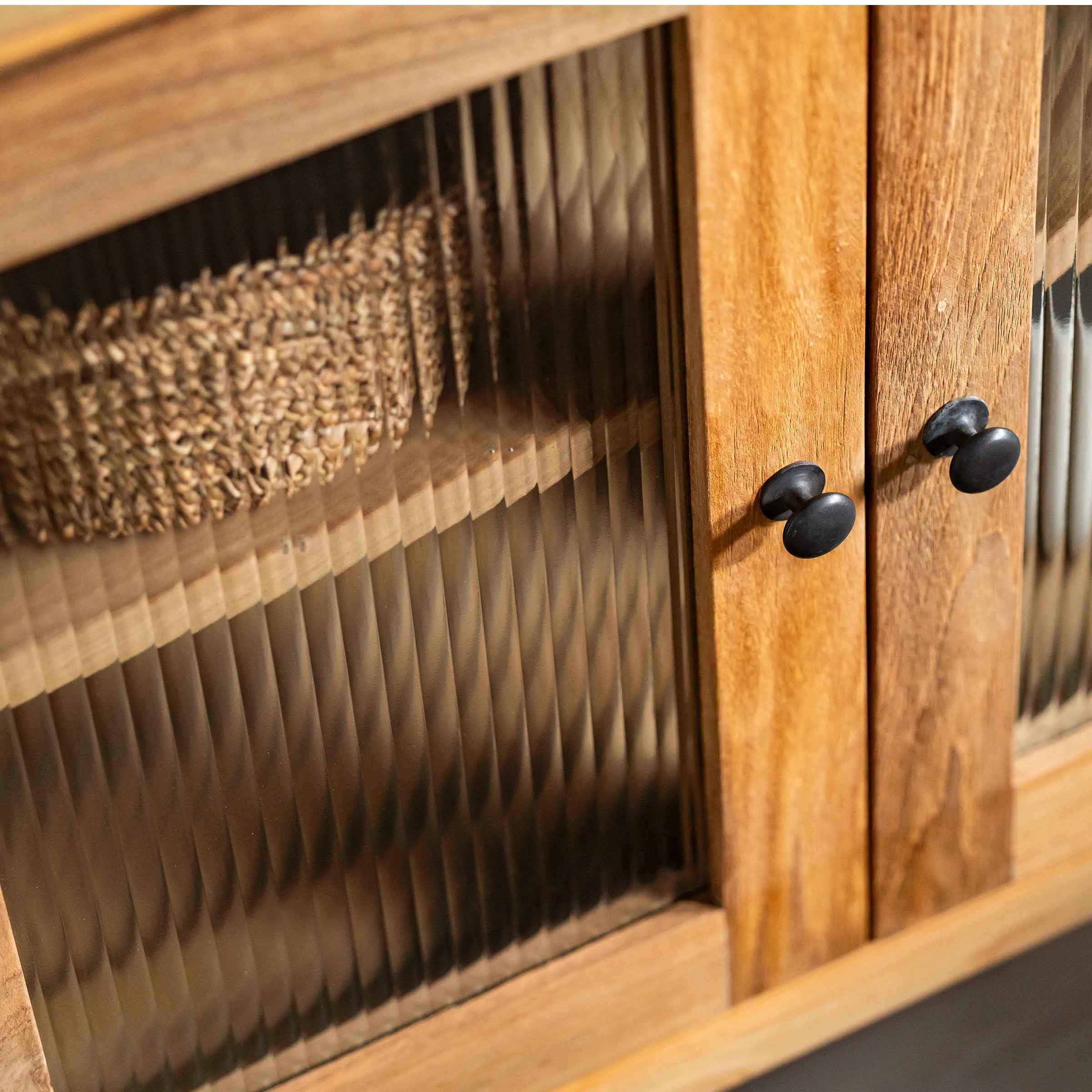 Arch Glass Cabinet | 2 Doors