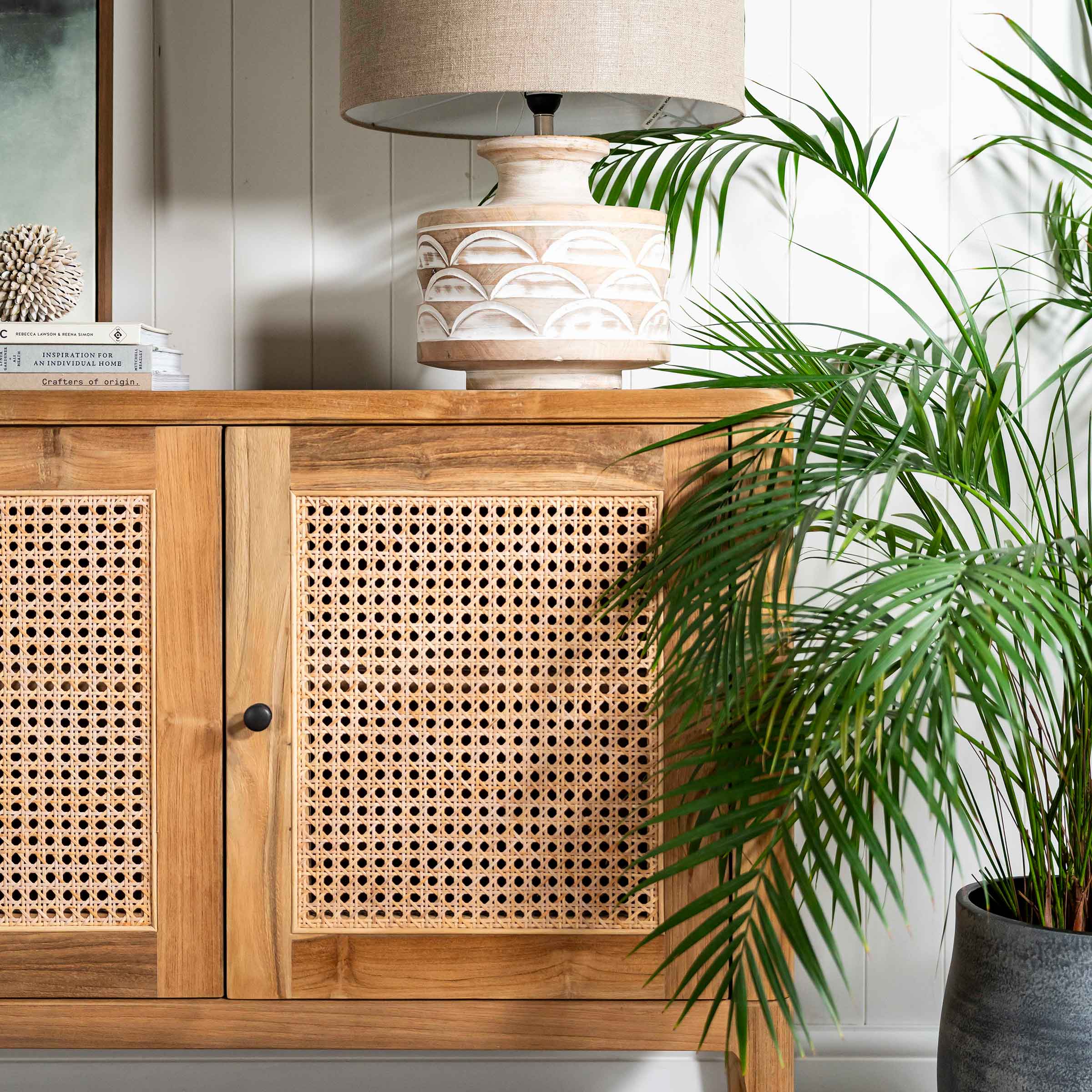Arch Rattan Sideboard | 3 Door