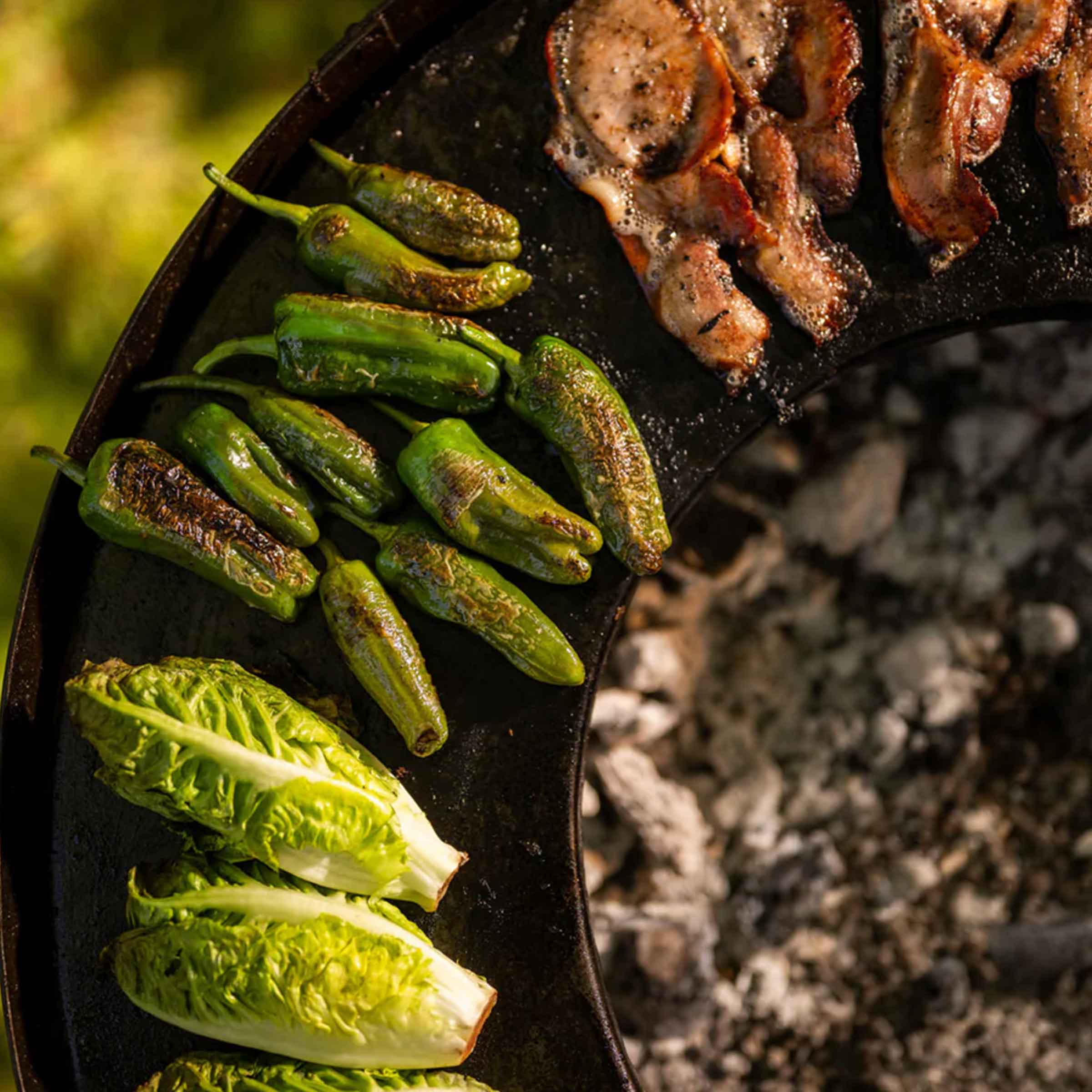 BBQ Steel Hot Plate | for 70cm Kadai