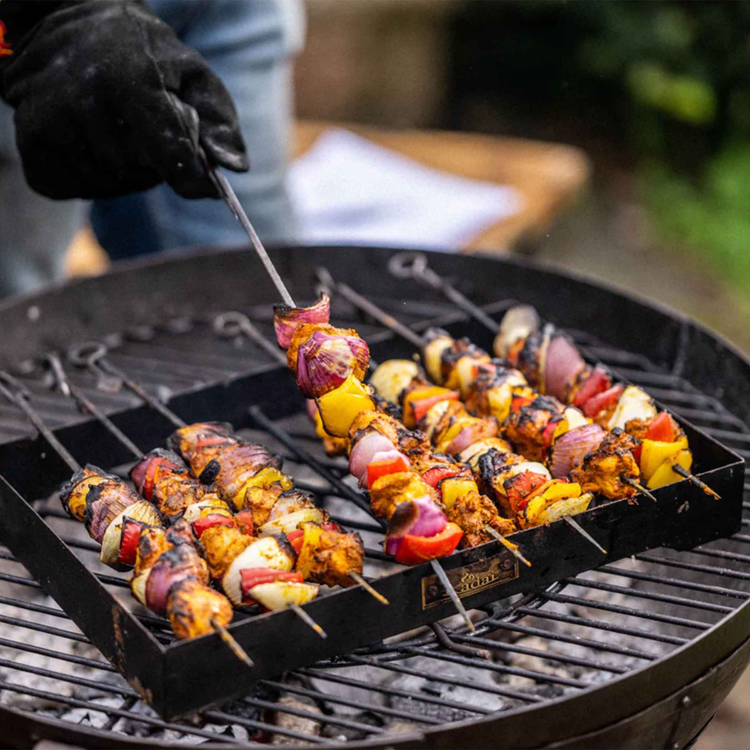 BBQ Skewers Set with Rack