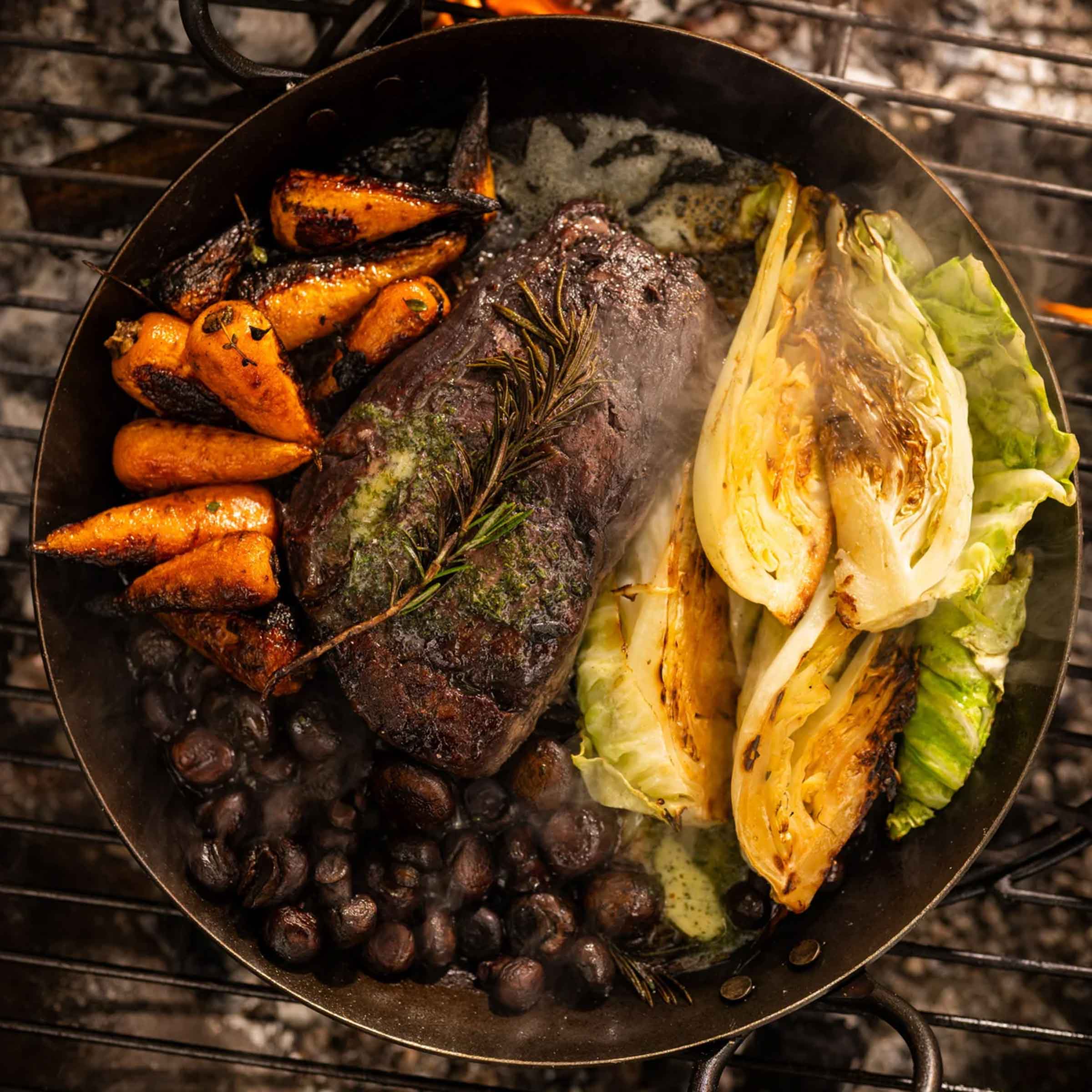 BBQ Skillet Pans | Set of 3