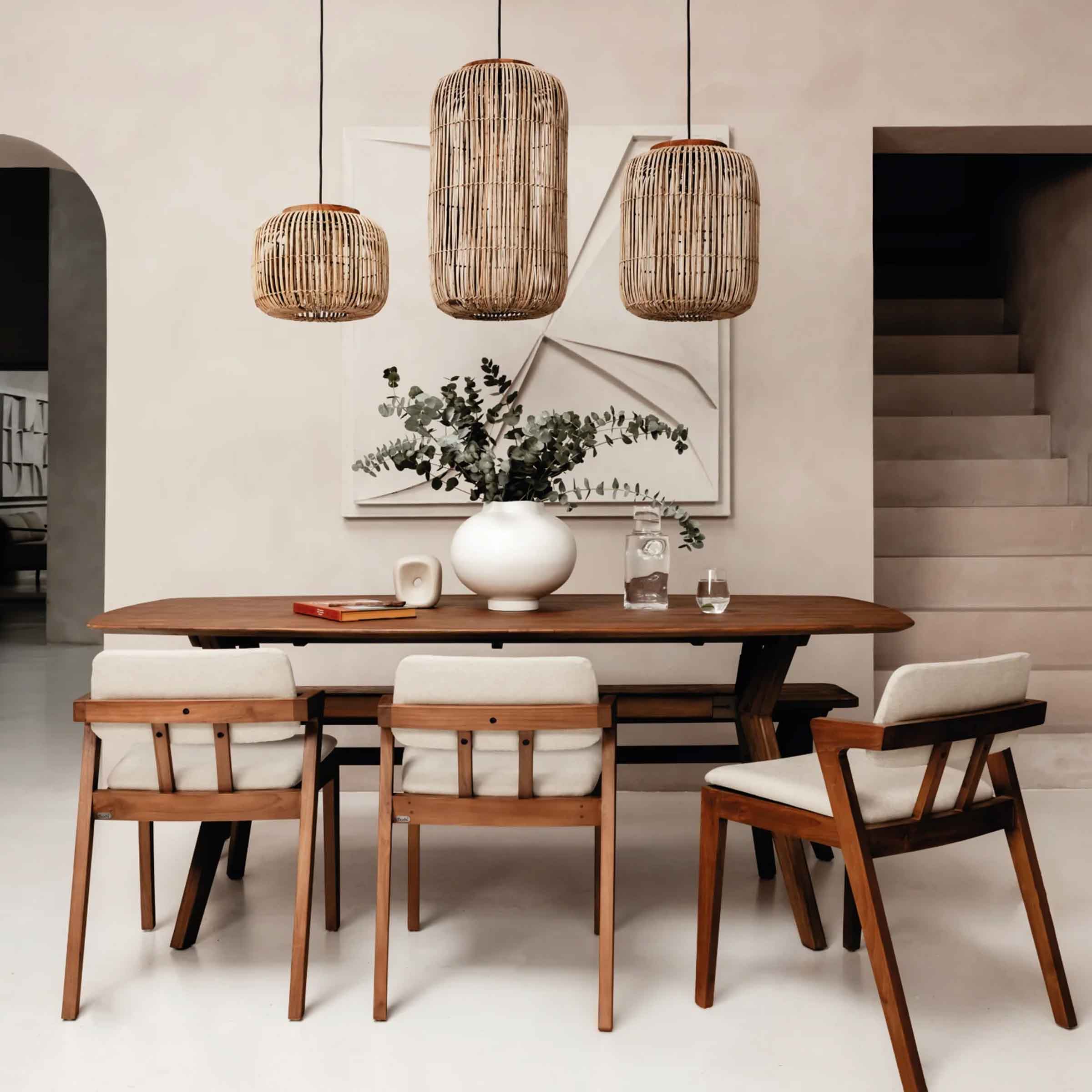 Barrel Hanging Lamp I Kulit