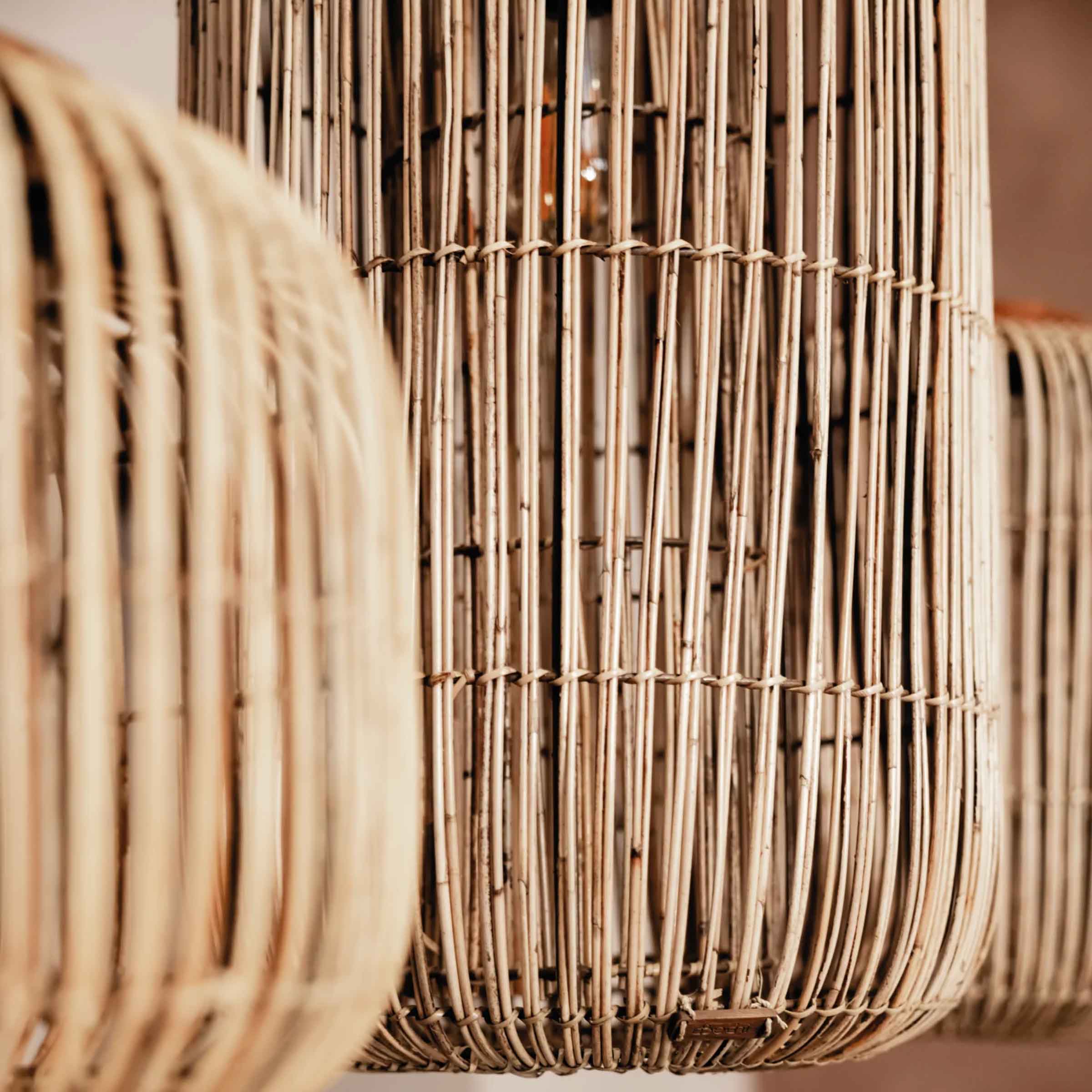 Barrel Hanging Lamp I Kulit
