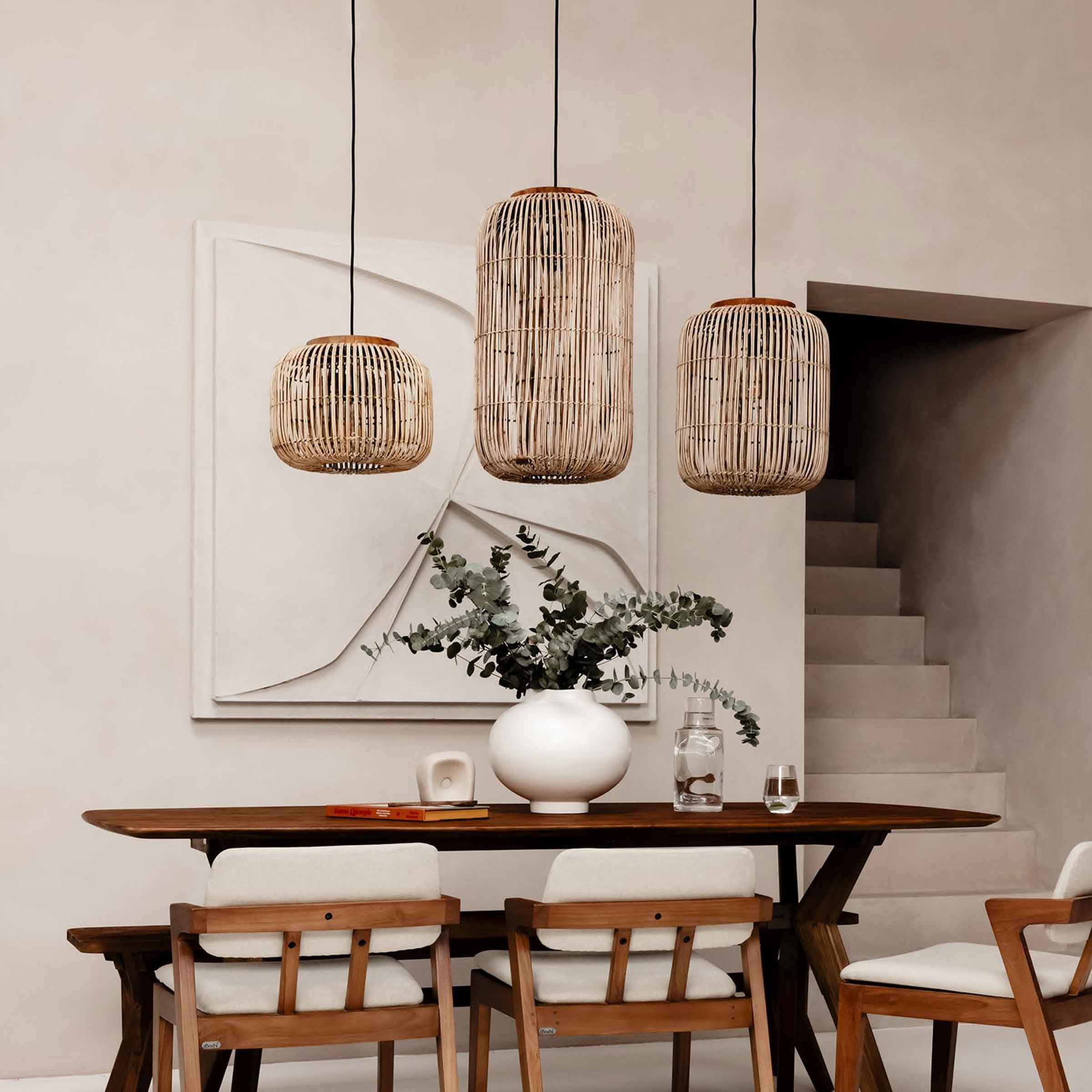 Barrel Hanging Lamp | Natural