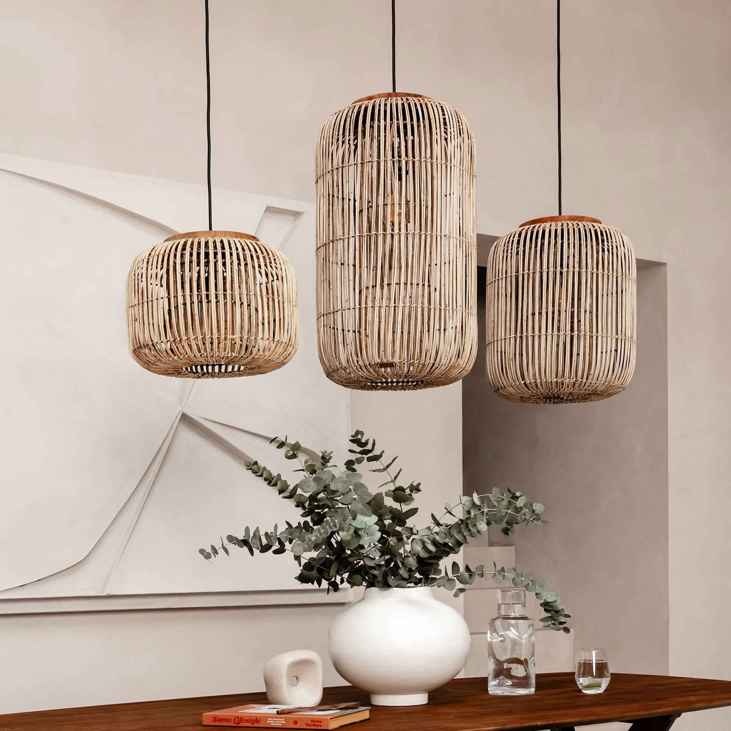 Barrel Hanging Lamp | Natural