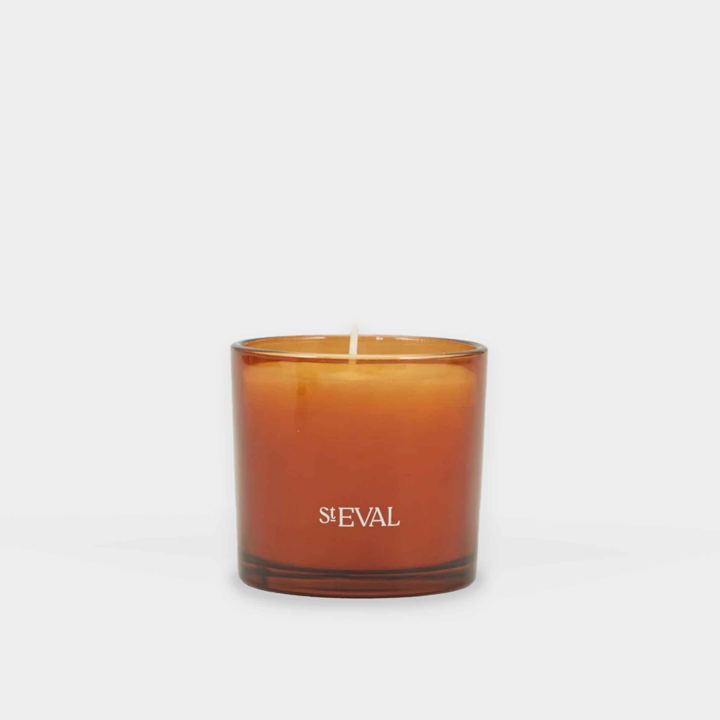 Bay & Rosemary | Amber Glass Candle
