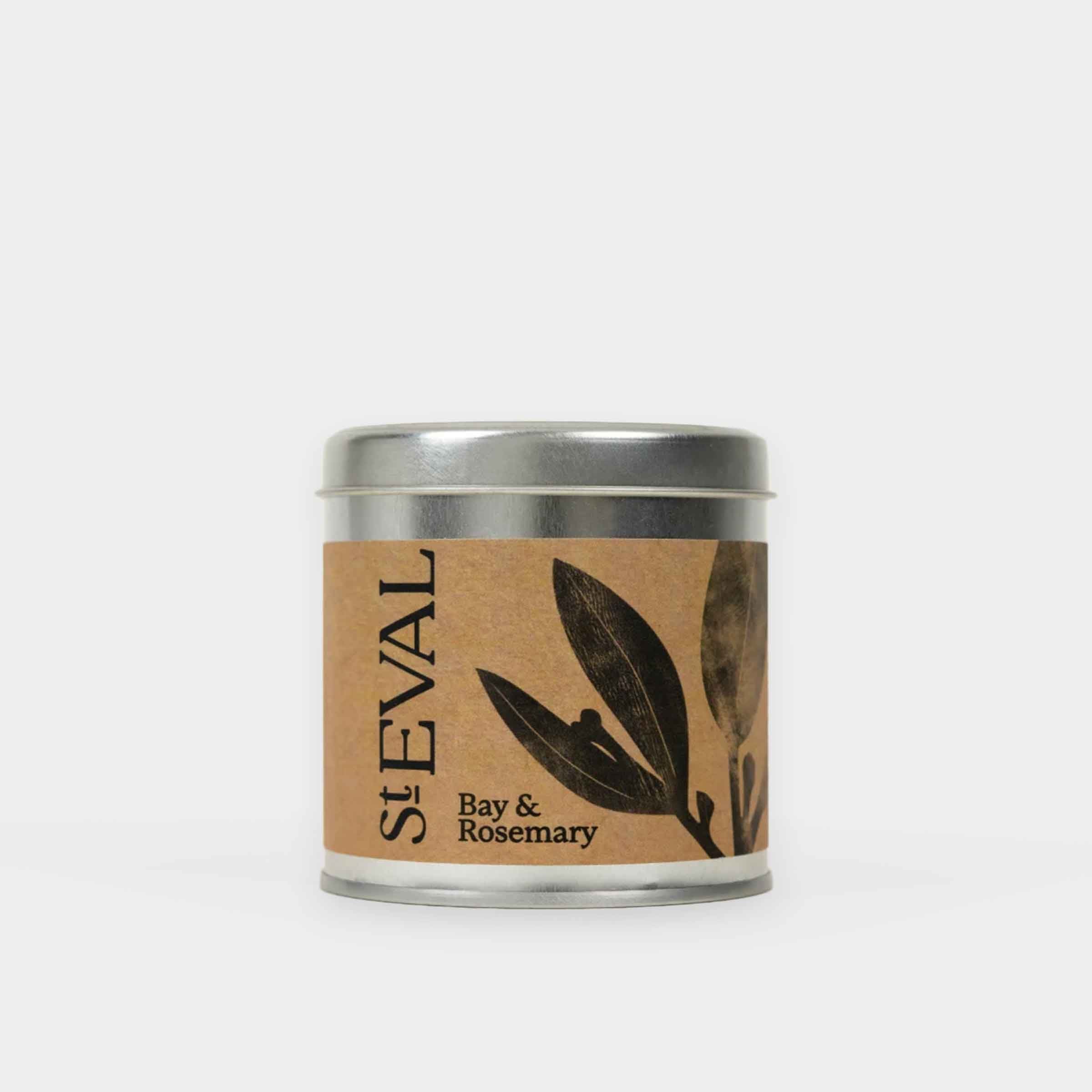 Bay & Rosemary | Scented Tin Candle