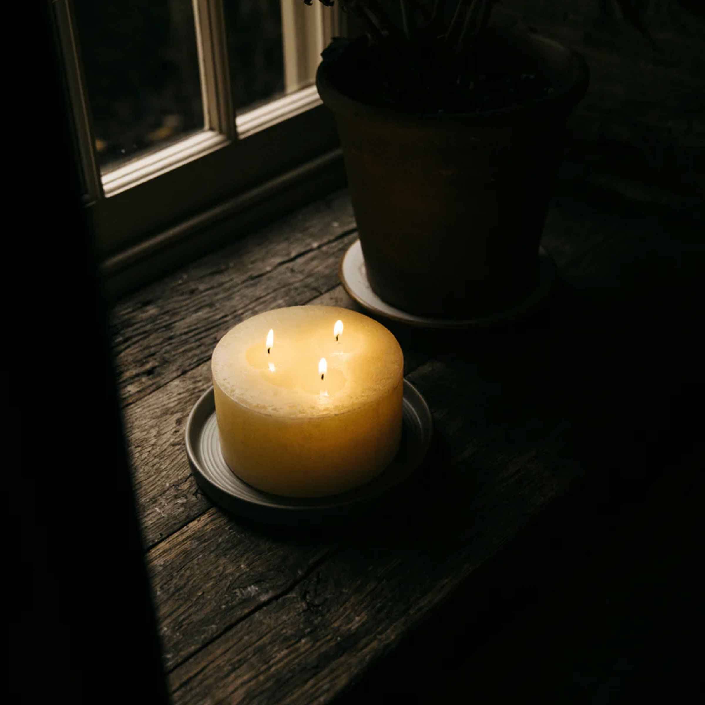 Bay & Rosemary Scented Multiwick Candle