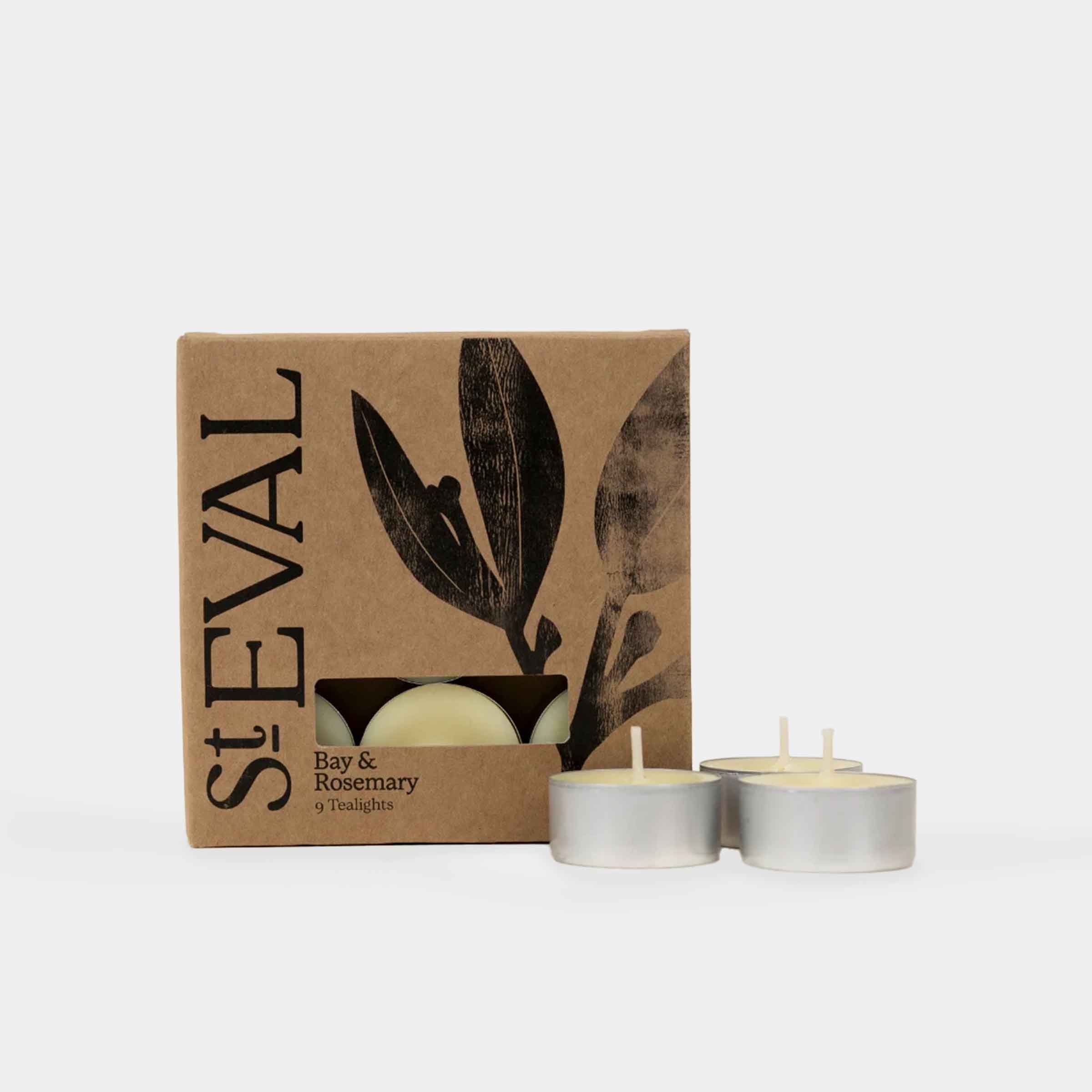 Bay & Rosemary Scented Tealights