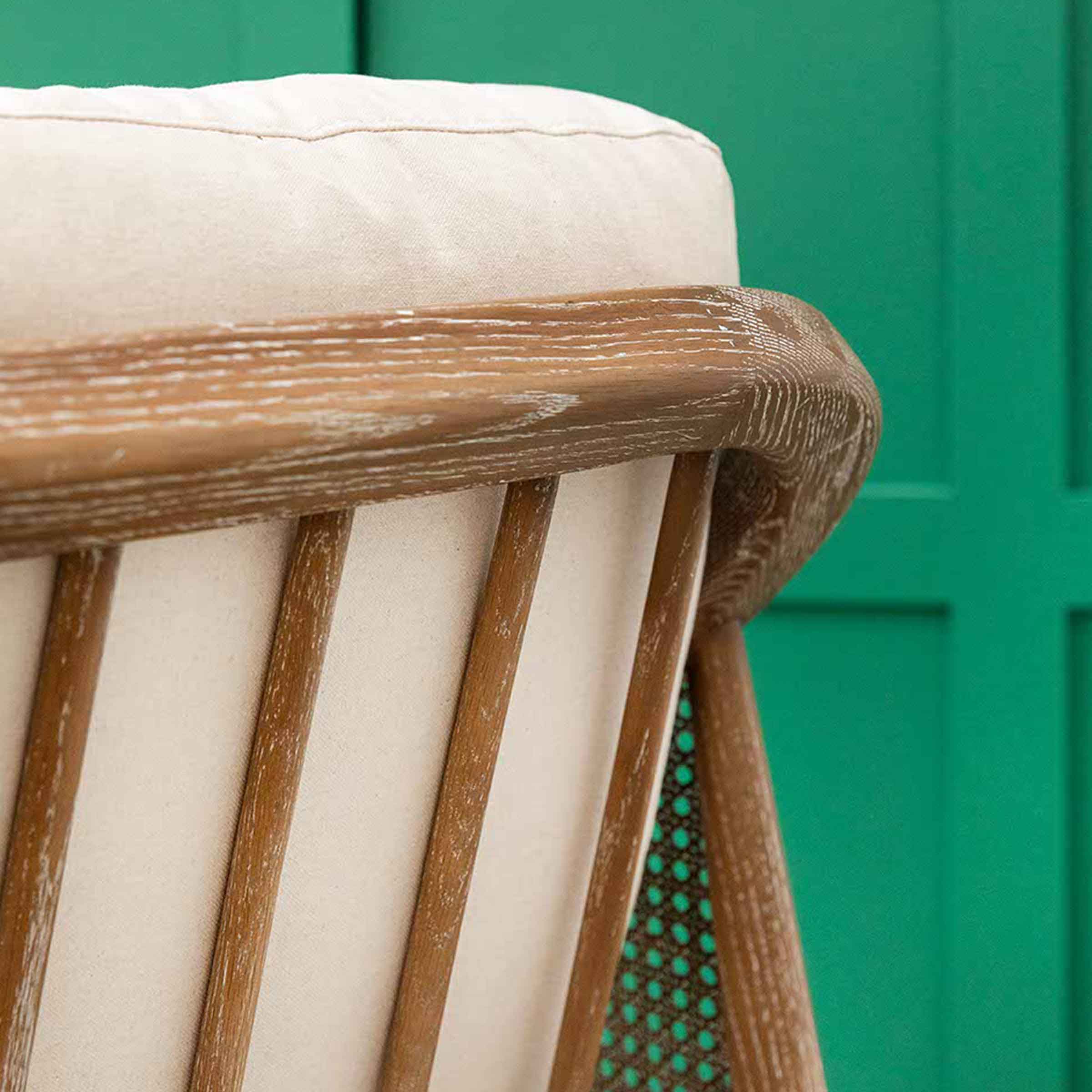 Bayan Rattan Armchair | Oatmeal