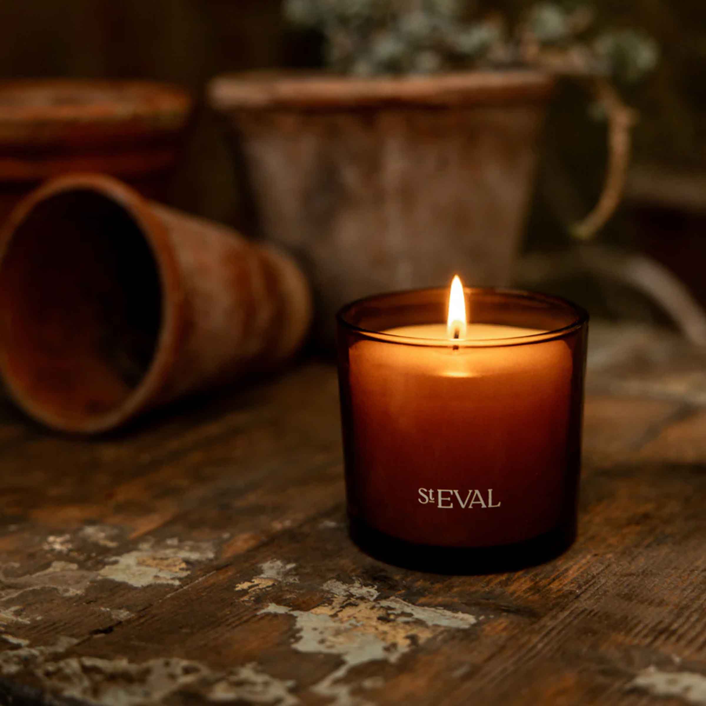 Bergamot & Nettle | Amber Glass Candle