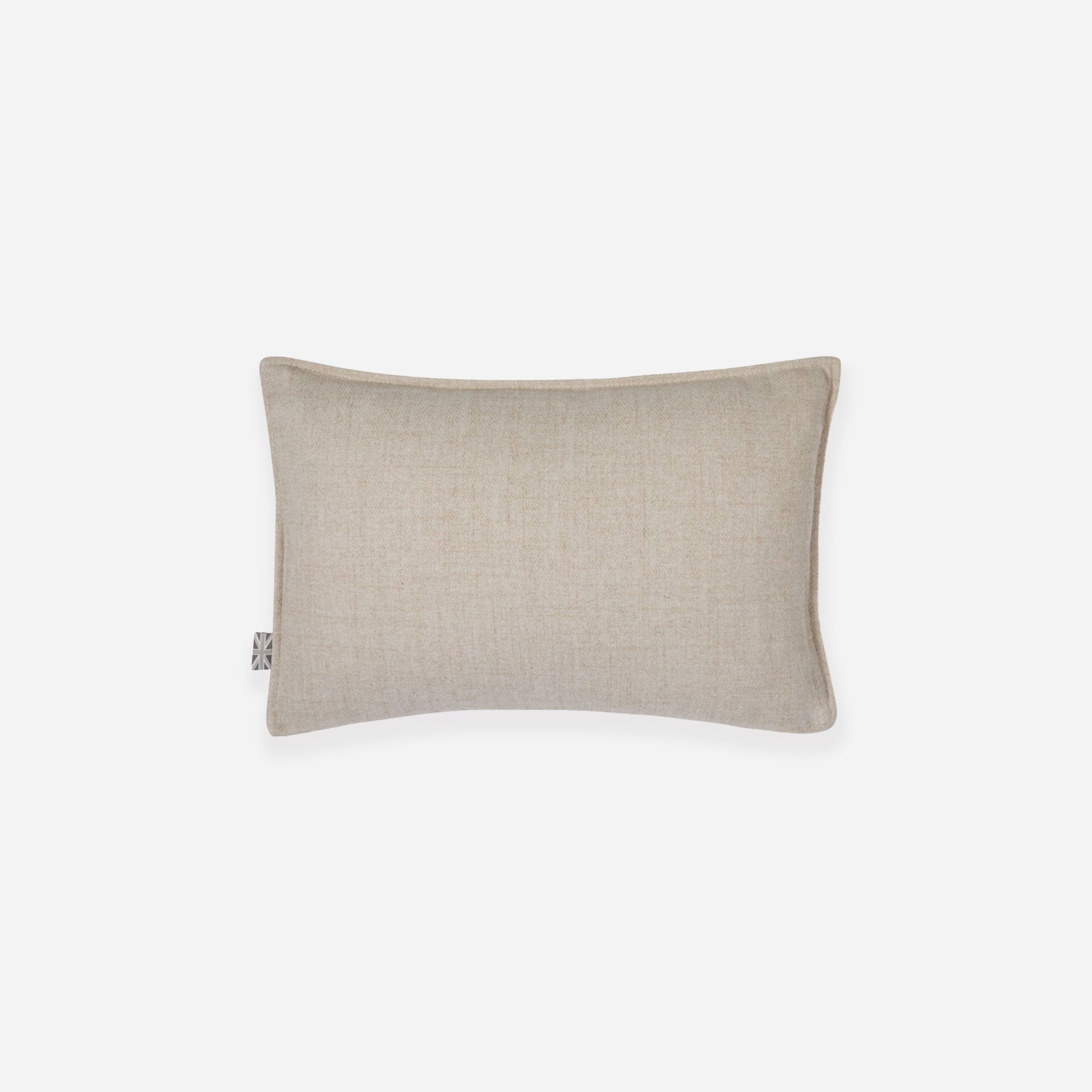 Bertie Small Oblong Cushion | Brushed Oyster