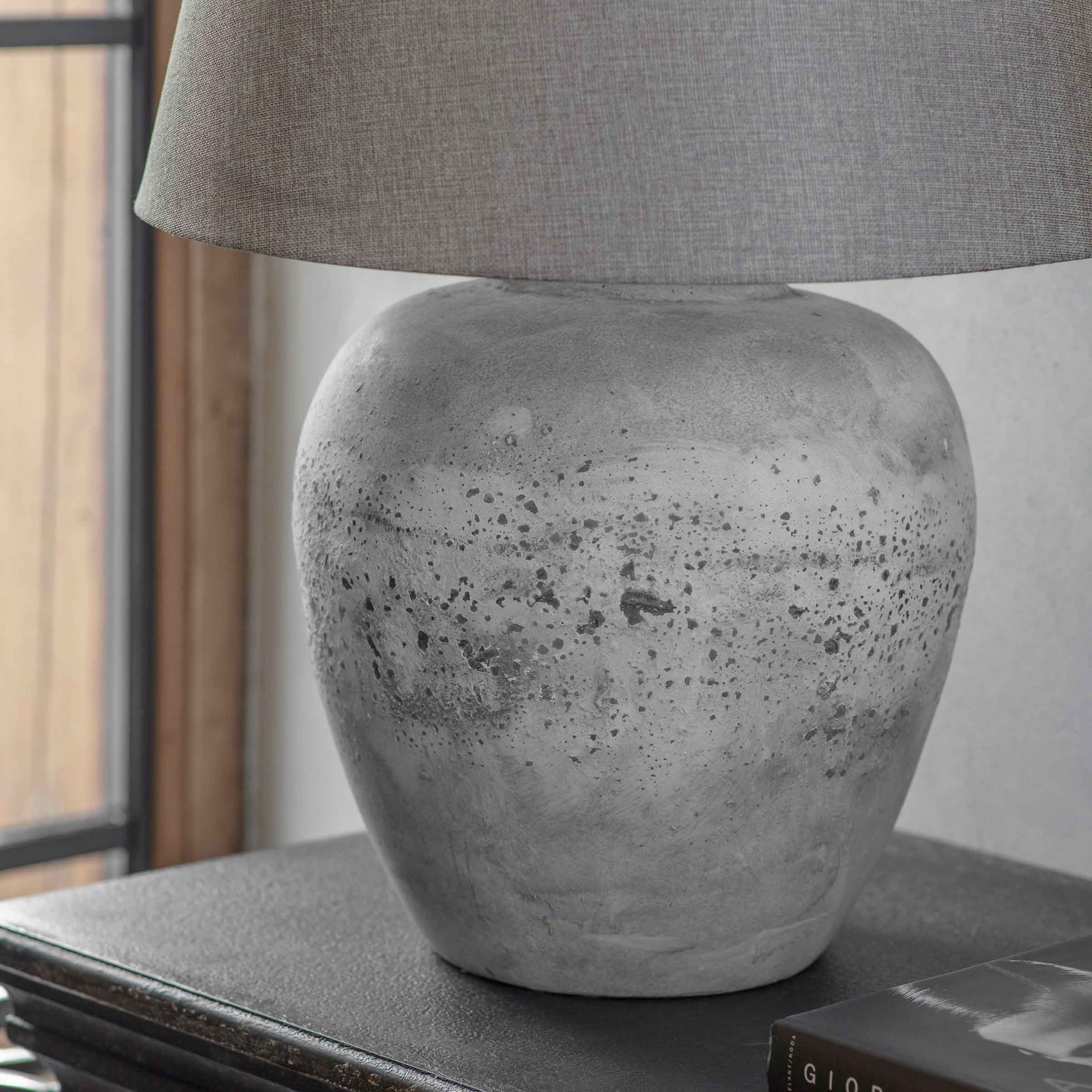Birkdale Large Stone Lamp