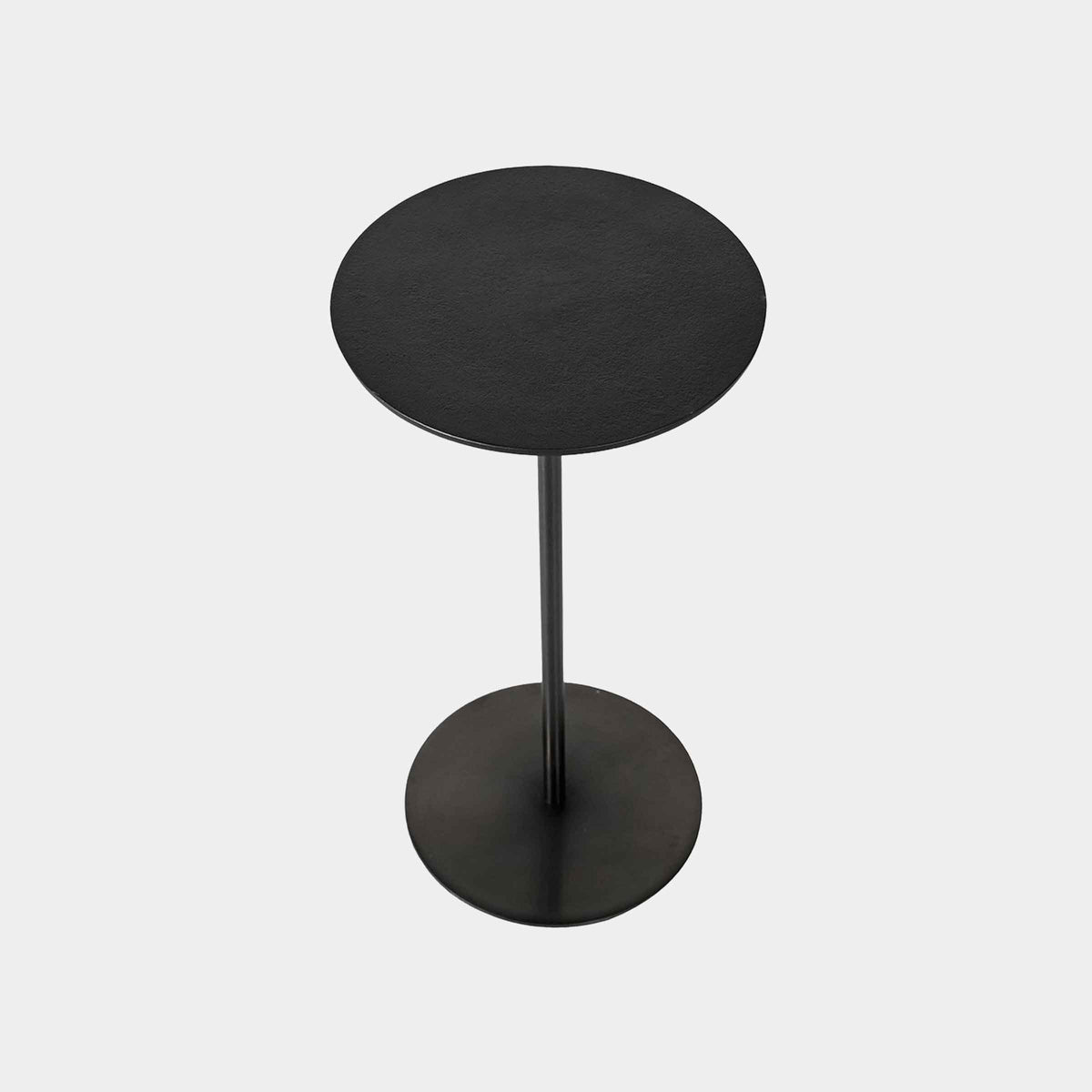 Black Round Pedestal Table