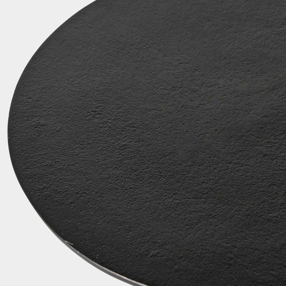 Black Round Pedestal Table