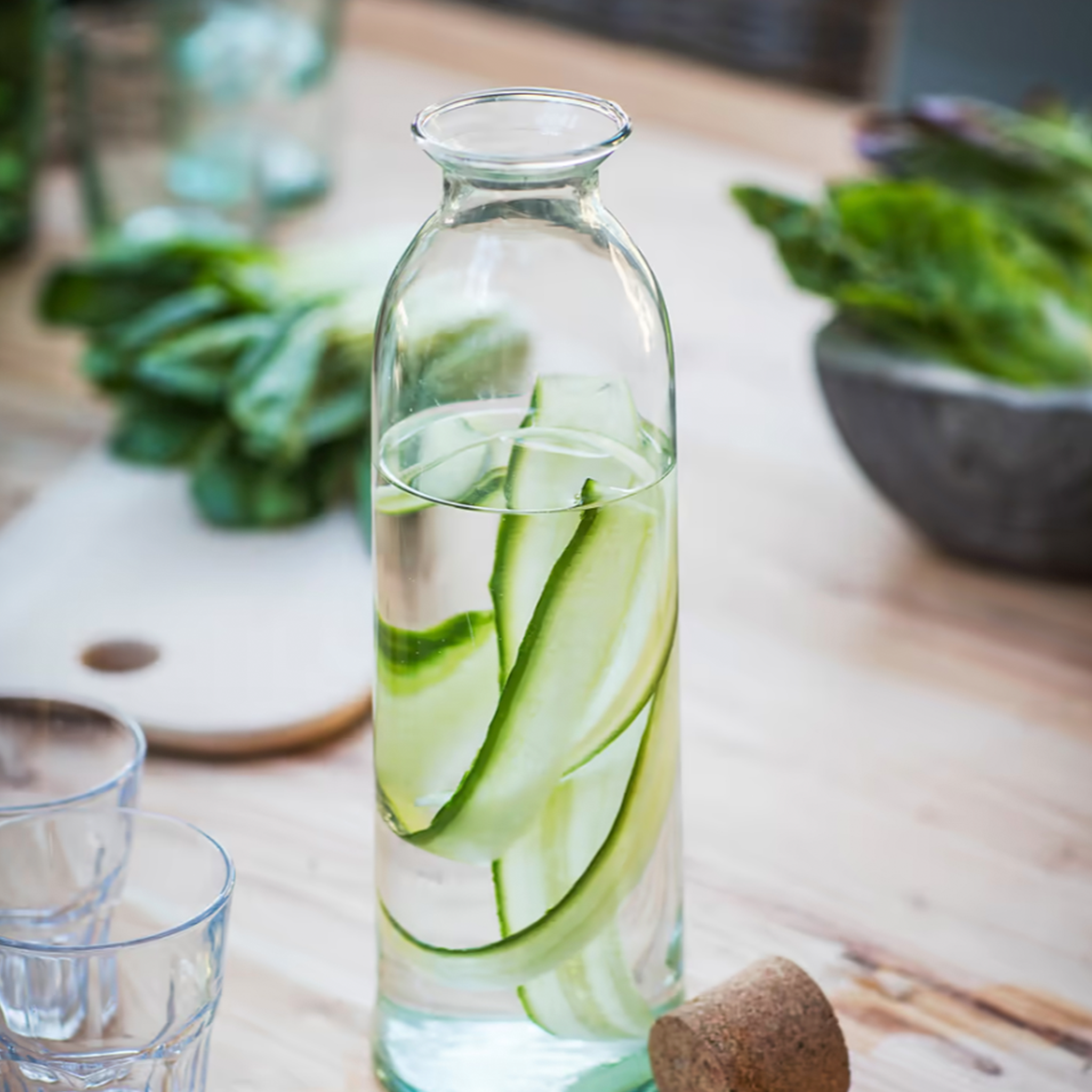 Broadwell Recycled Glass Bottle | Large