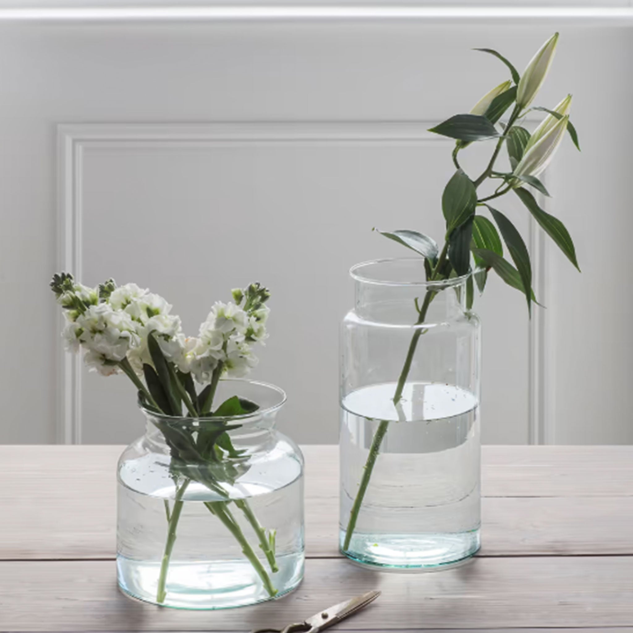 Broadwell Recycled Glass Vase | Small