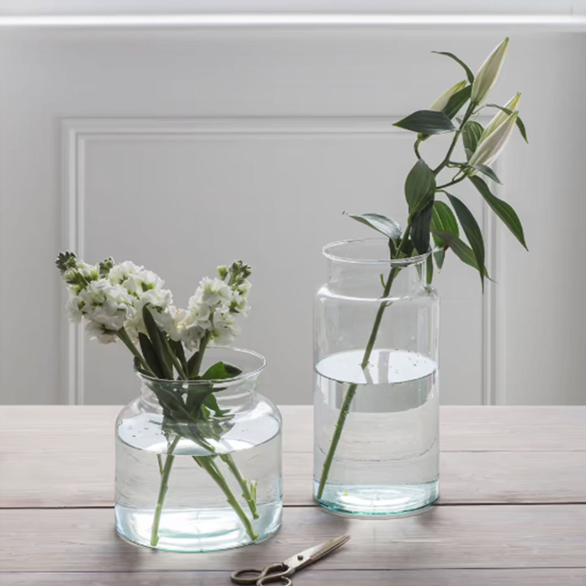 Broadwell Recycled Glass Vase | Tall