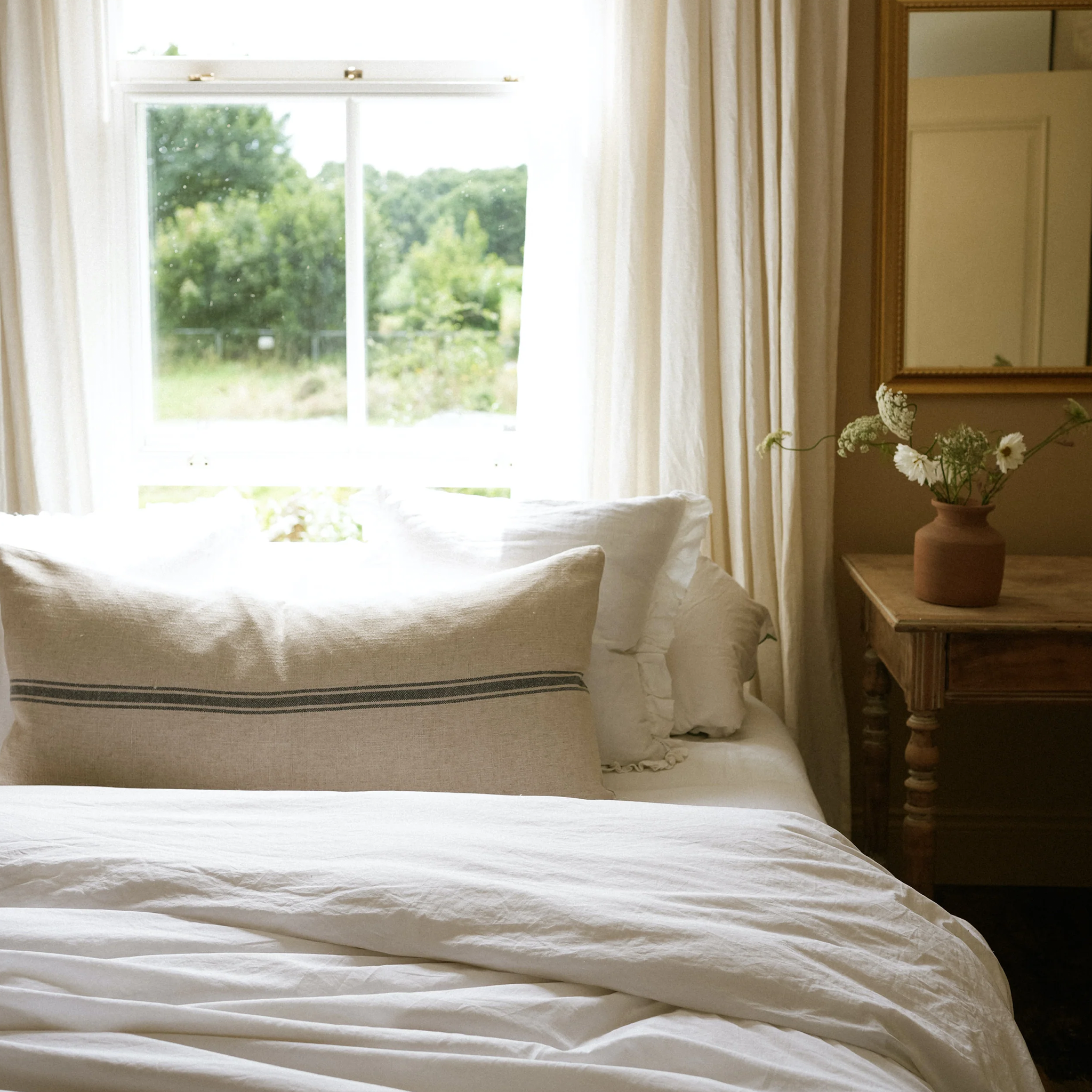 Carbis Bay Cushion | Blue | Triple Stripe