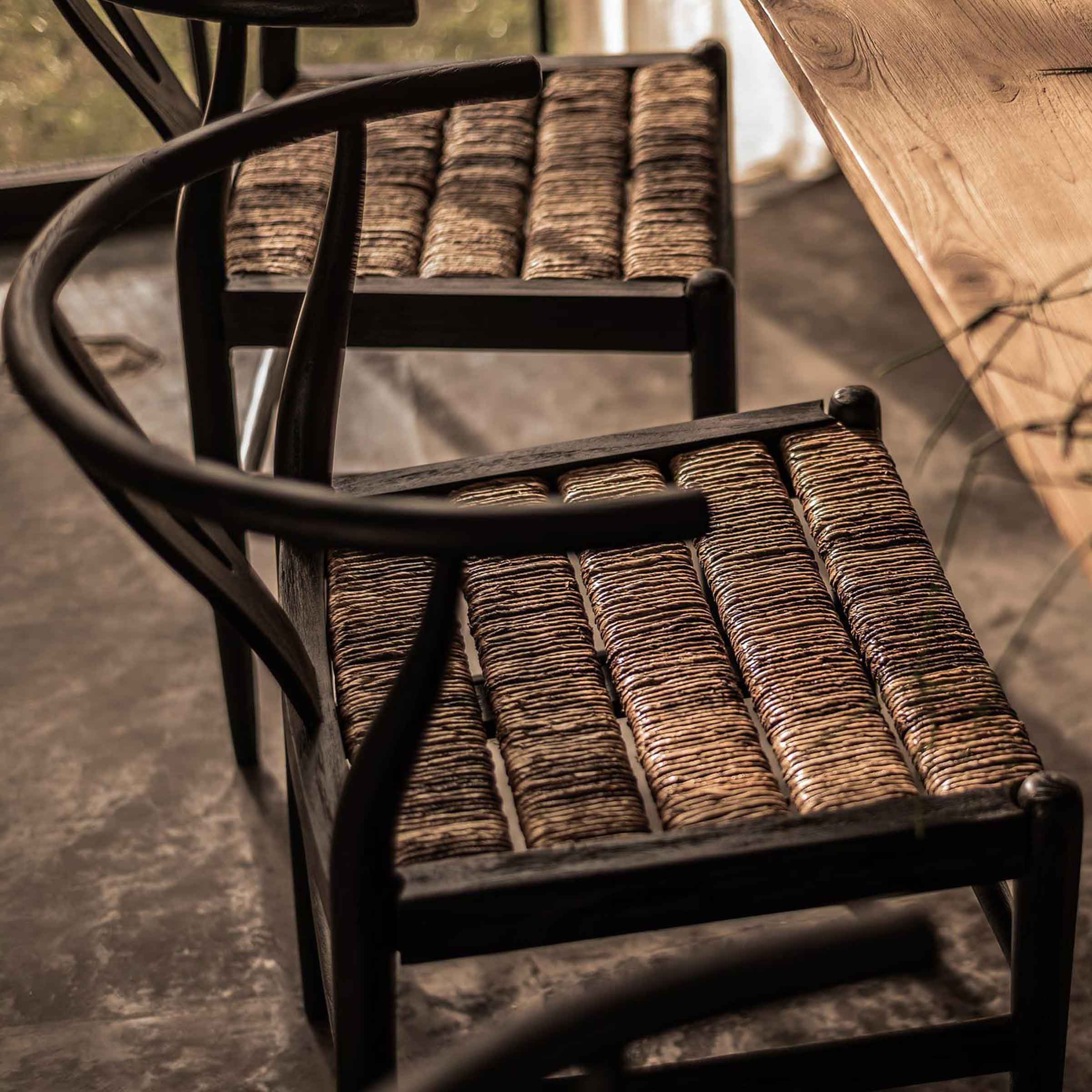 Caterpillar Dining Chair | Charcoal