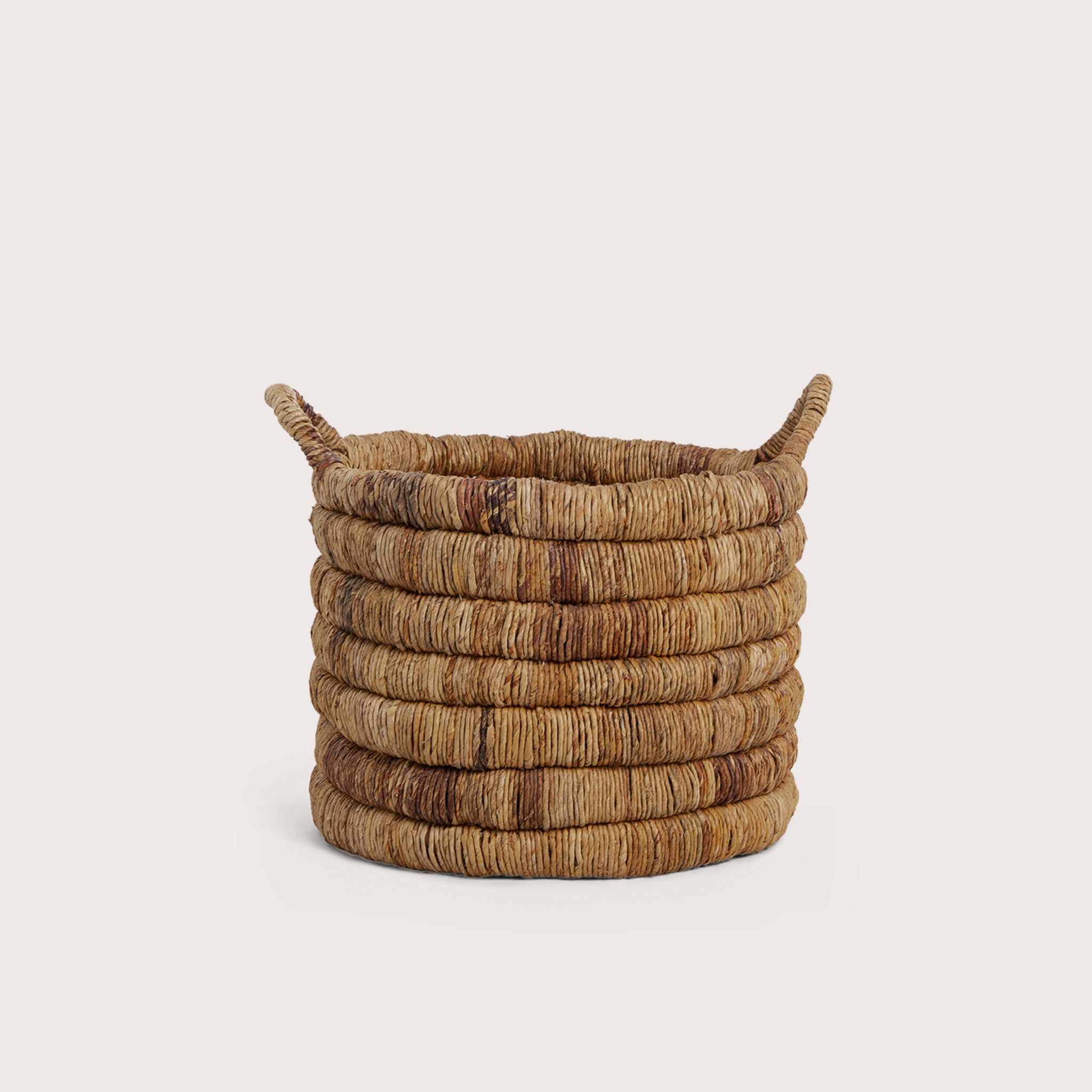 Caterpillar Sago Round Basket