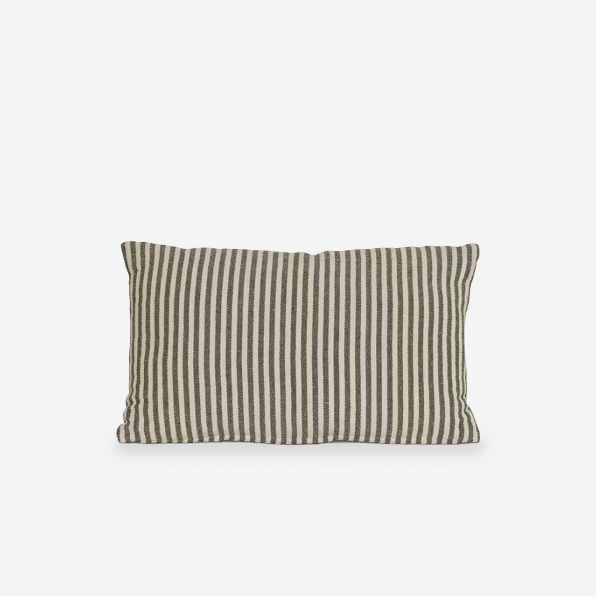 Charingworth Stripe Cushion | Forest Green | 30 x 50cm