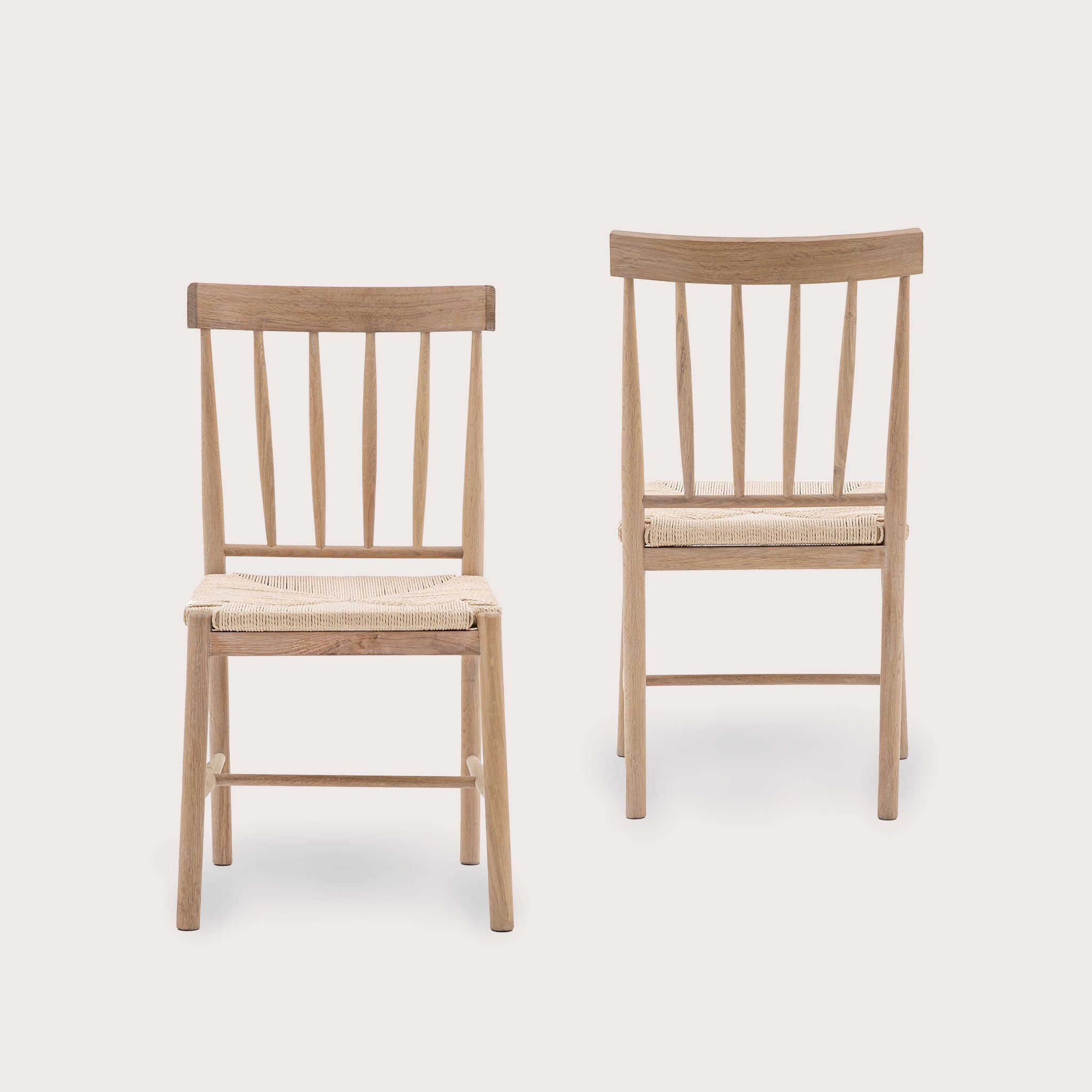 Cirebon Dining Chairs (Pair) - Natural