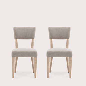Cirebon Upholstered Dining Chairs (Pair)