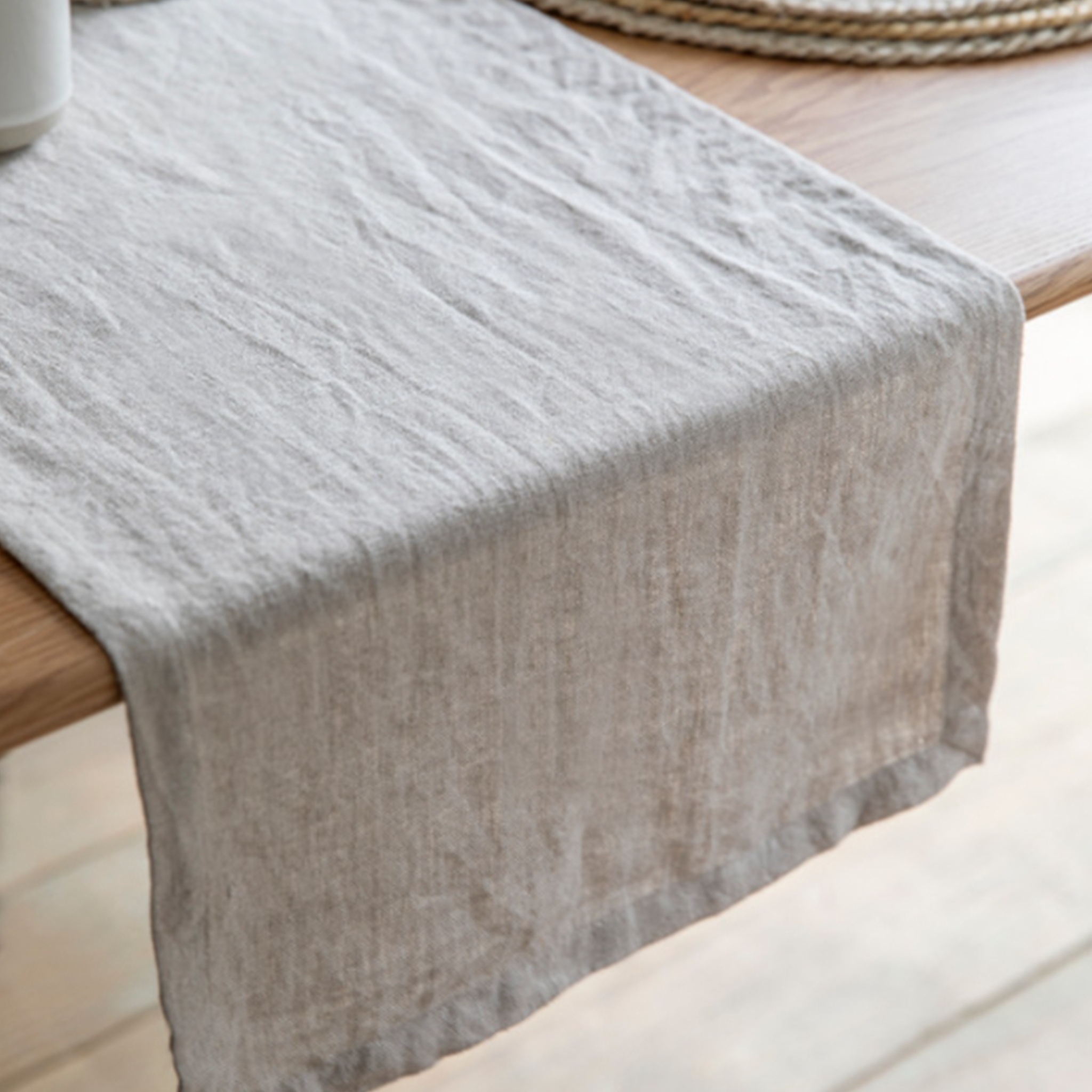 Classic Linen Table Runner | Natural