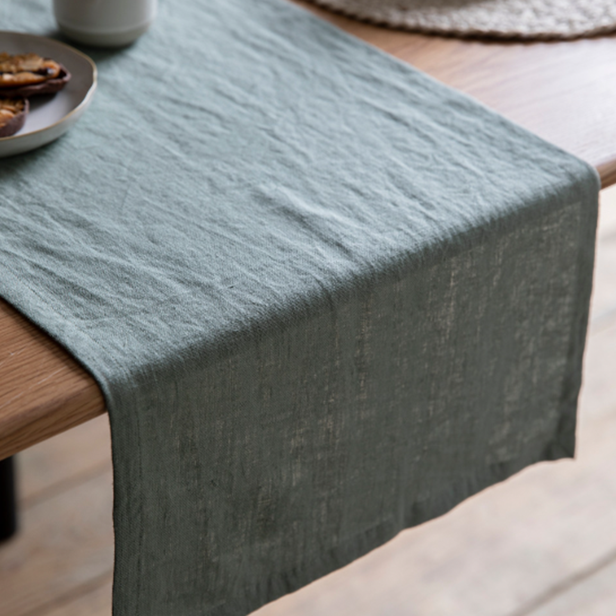 Classic Linen Table Runner | Rosemary