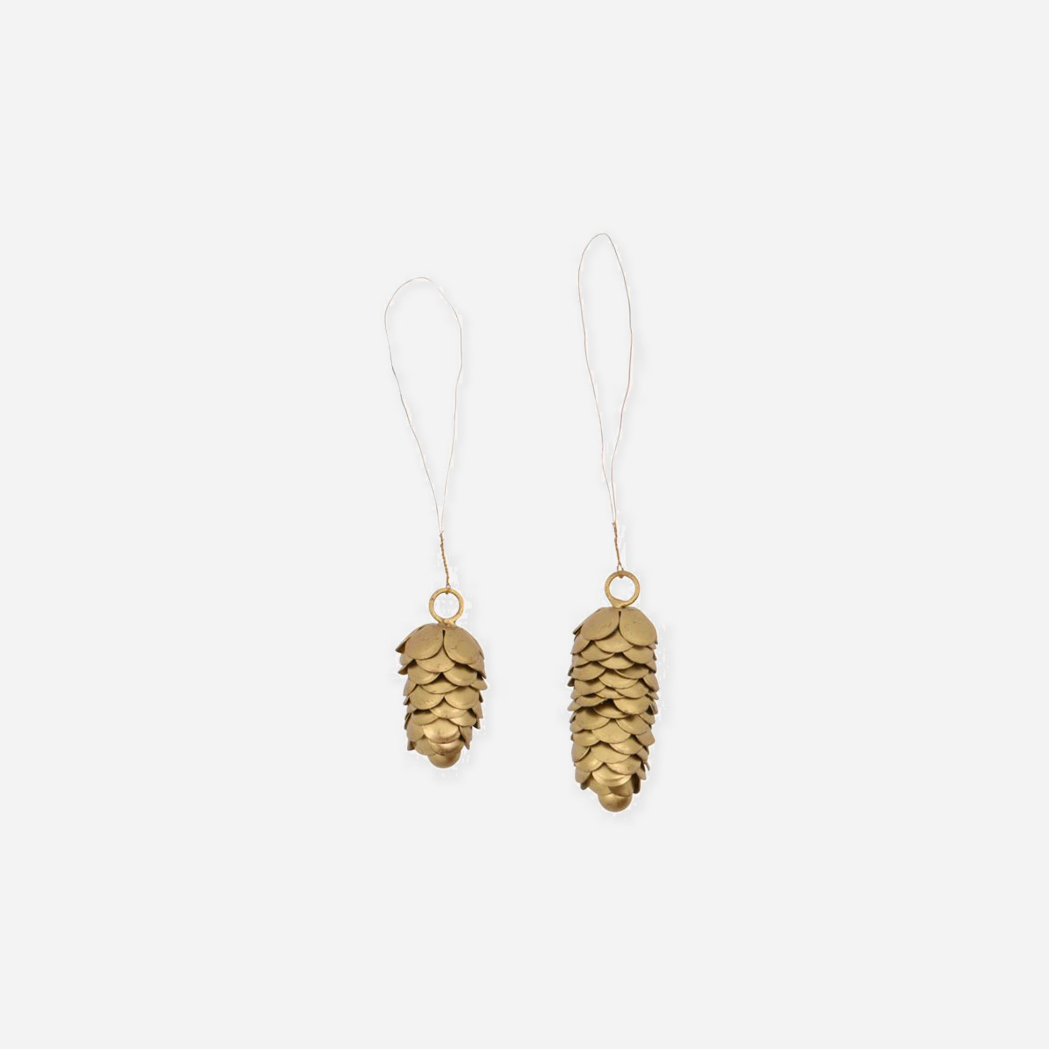Cone Tree Decorations | Set of 2