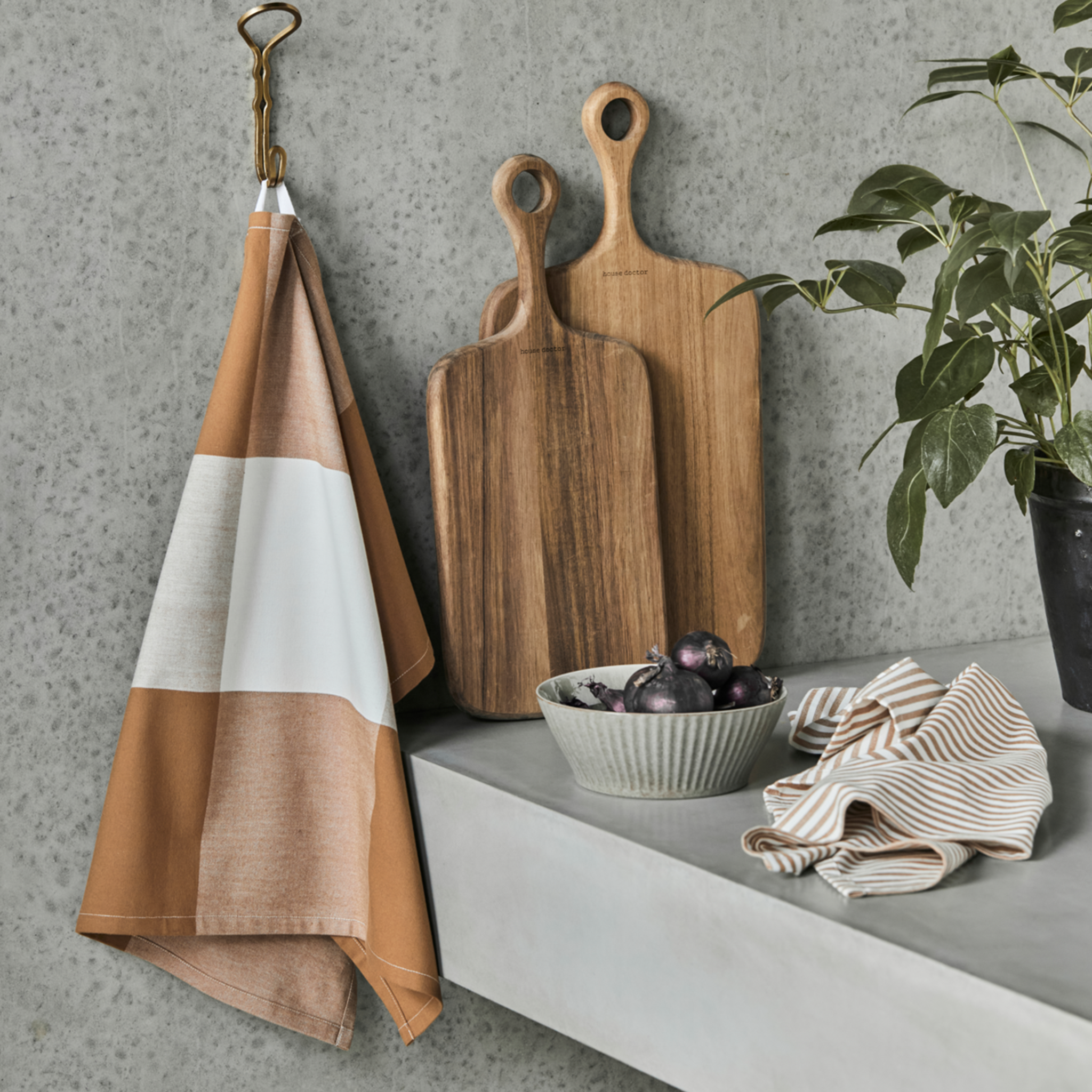 Cook Tea Towels | Camel