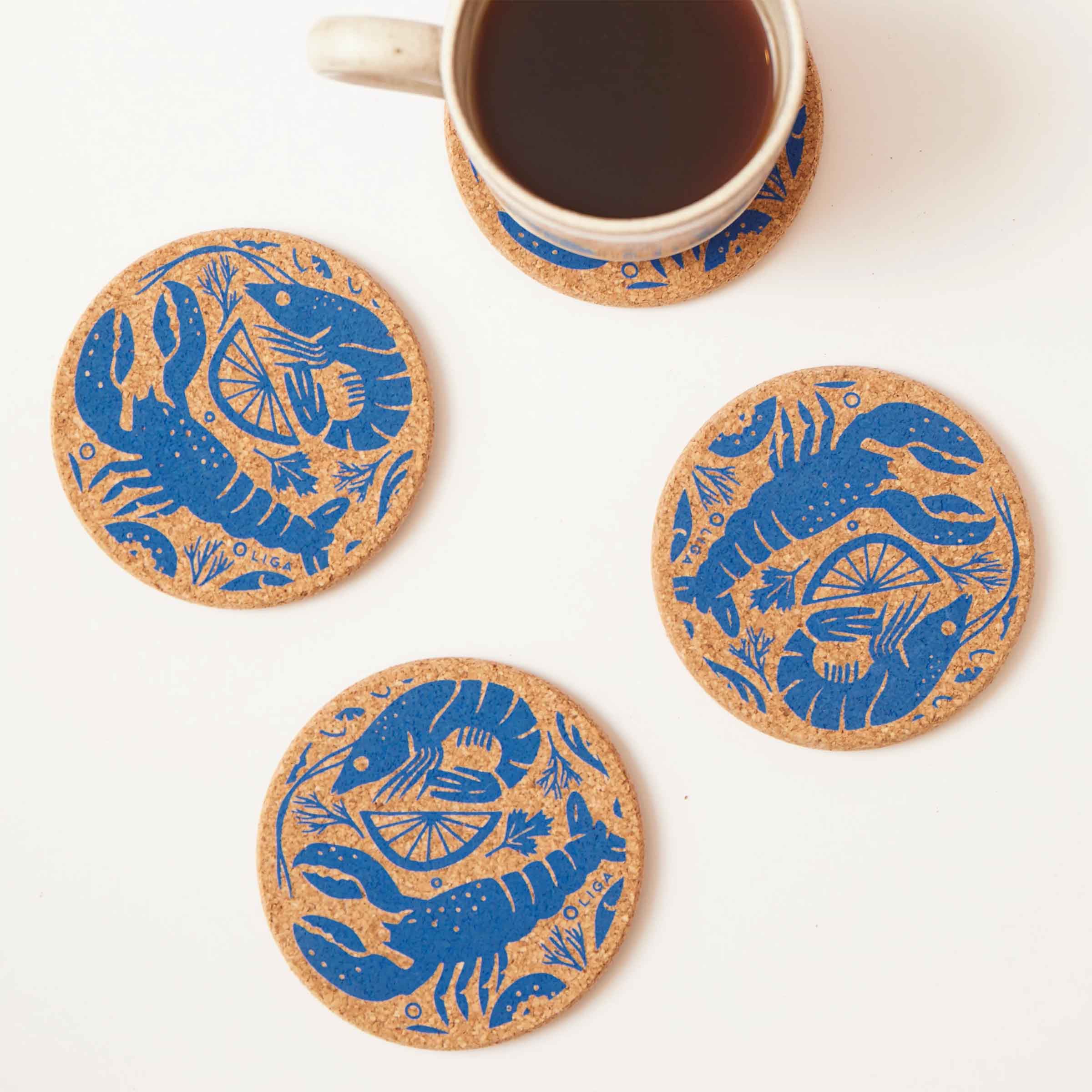 Cork Coaster | Seafood Platter