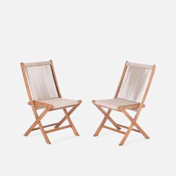 Danar Chairs Natural - Pair