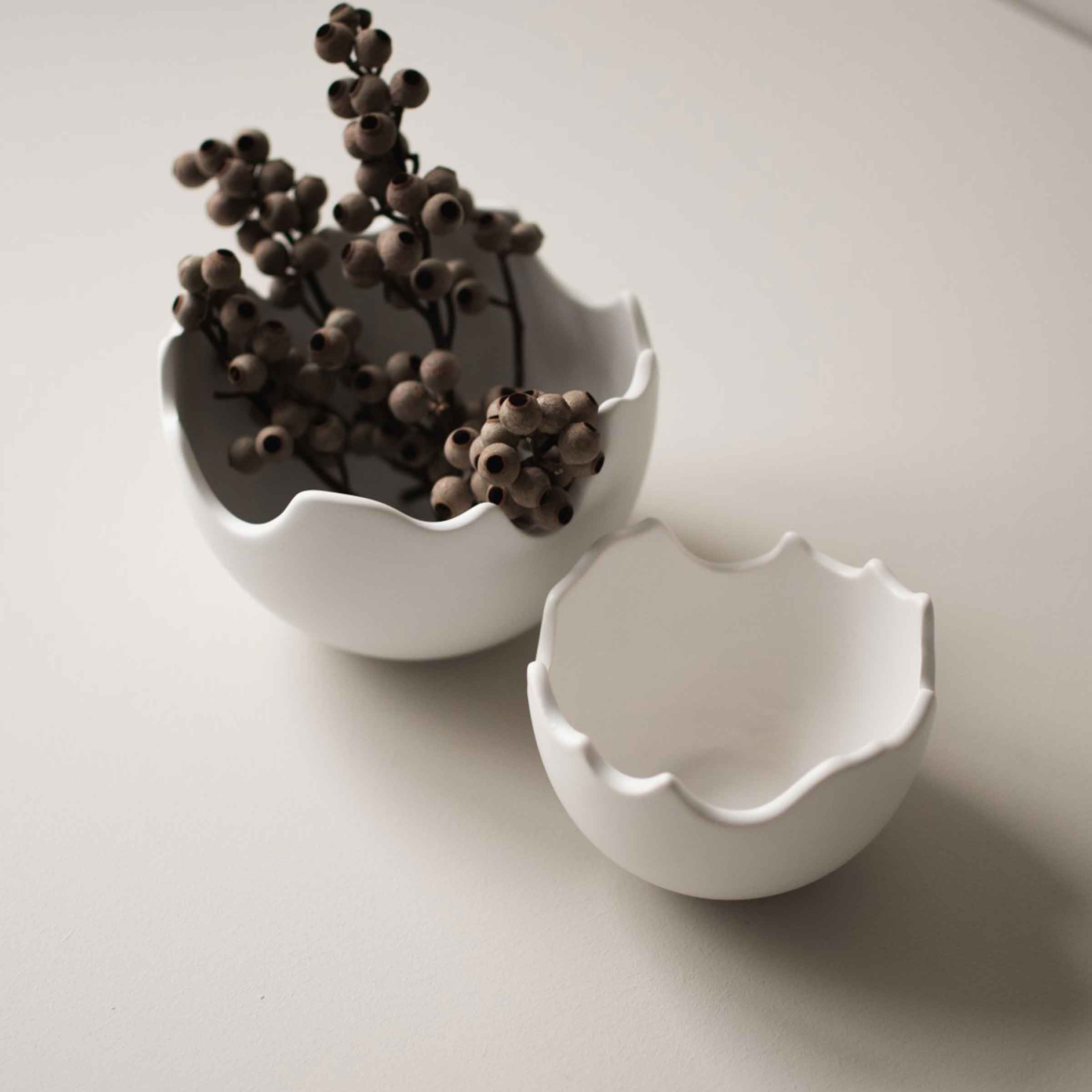 Easter Egg Shell Ceramic Bowl | Small