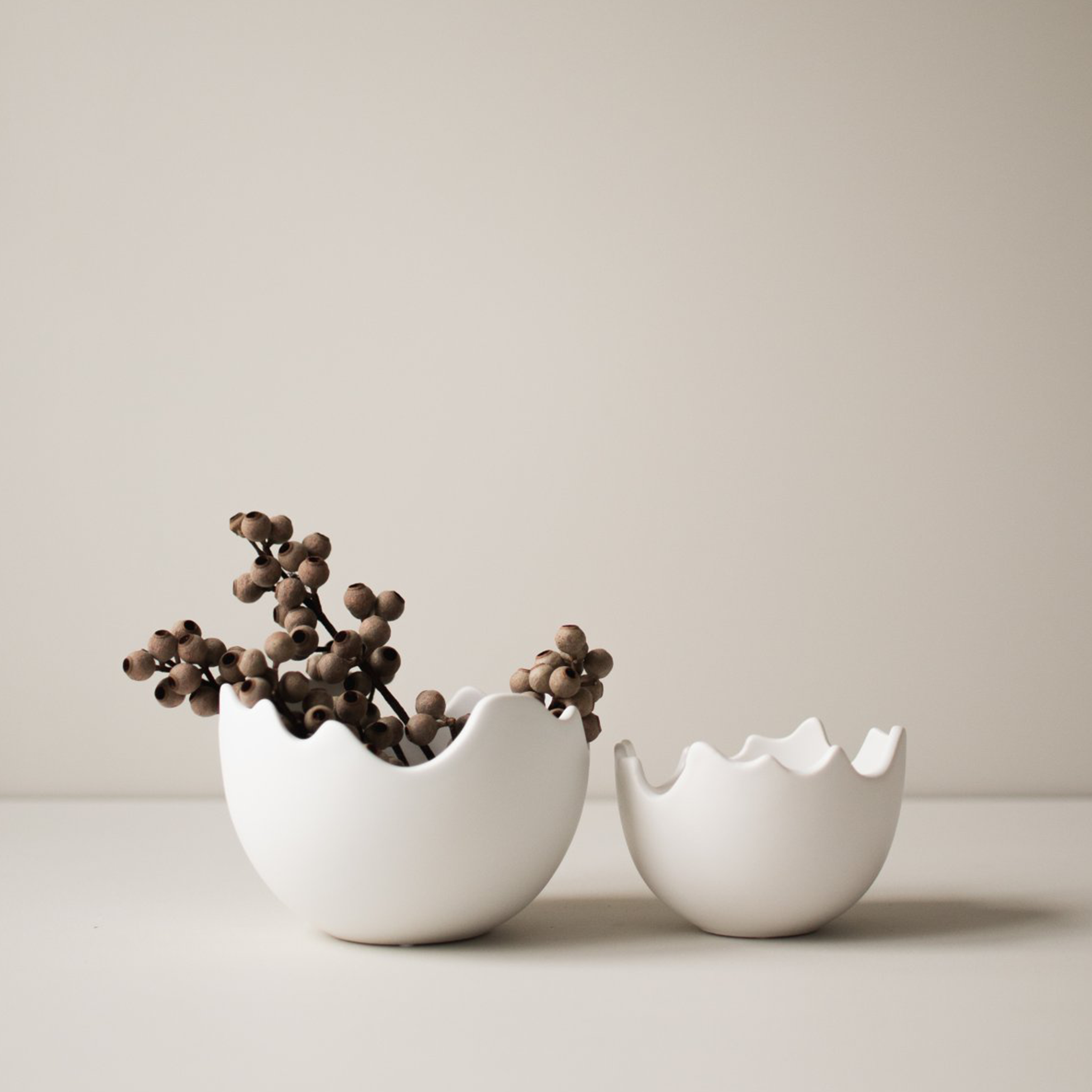 Easter Egg Shell Ceramic Bowl | Small