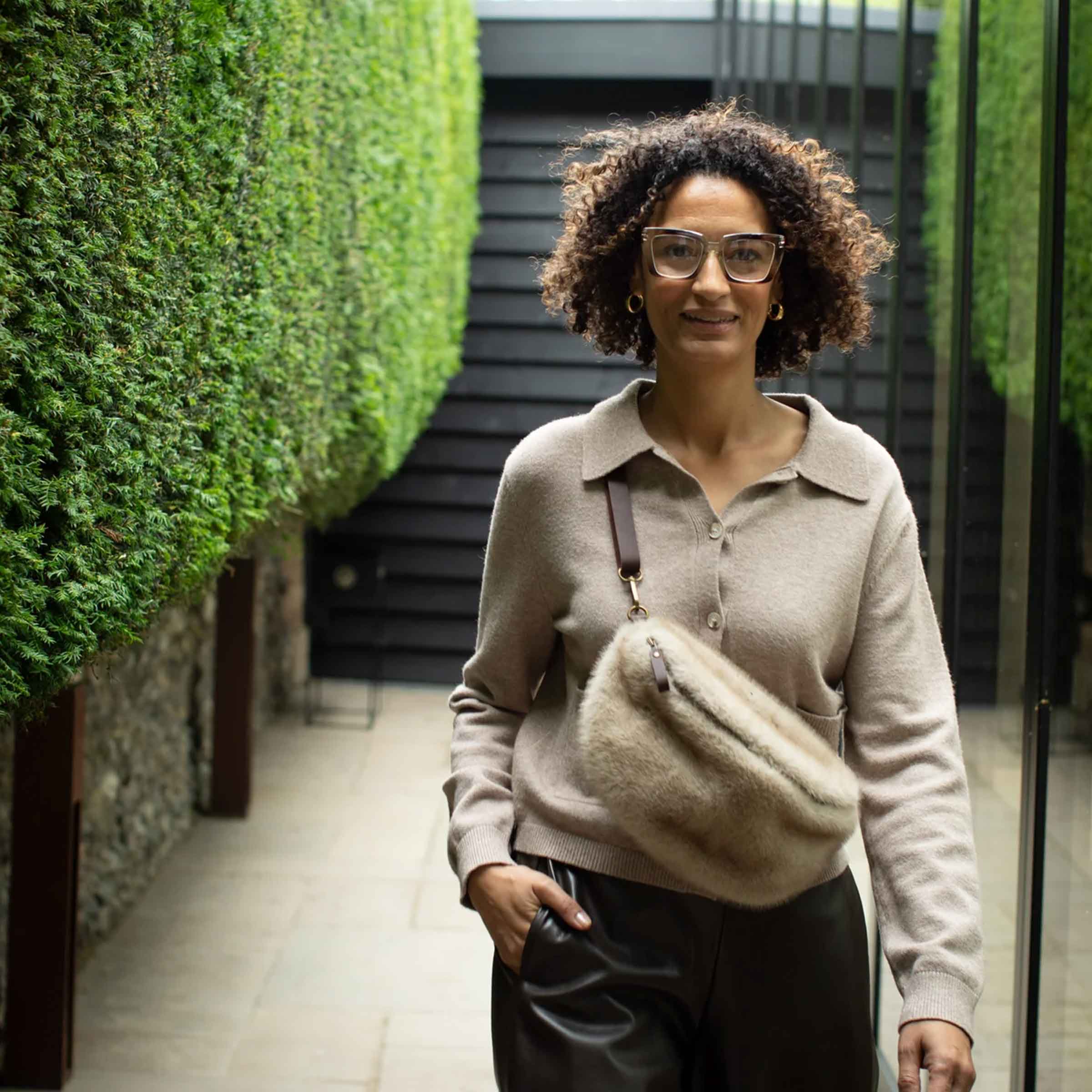 Eden Cardigan | Light Biscuit