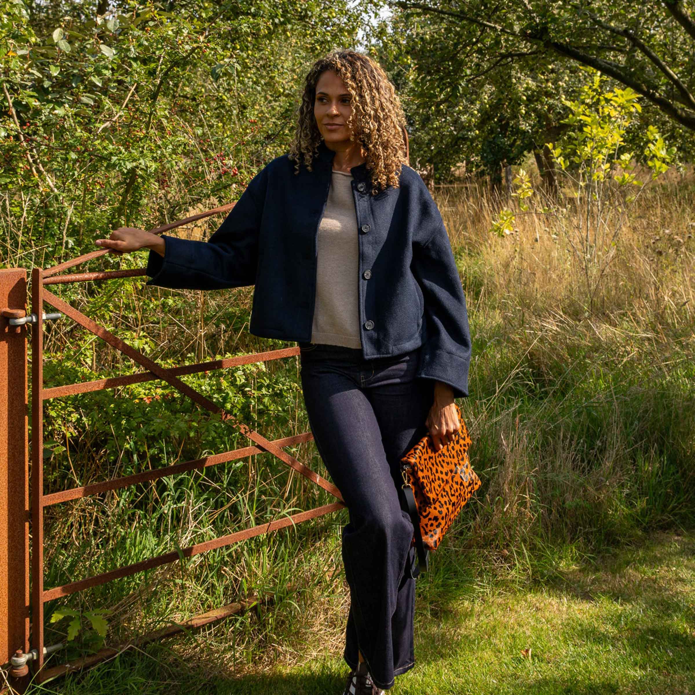 Edwina Jacket | Navy