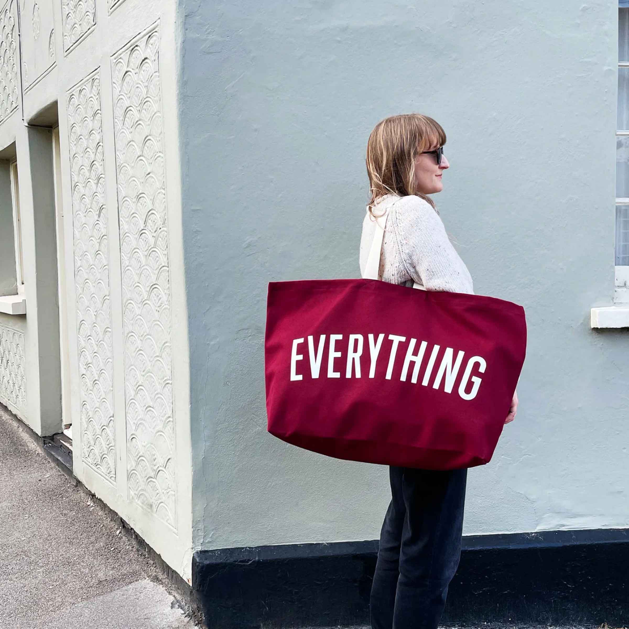 Everything | Really Big Bag | Burgundy
