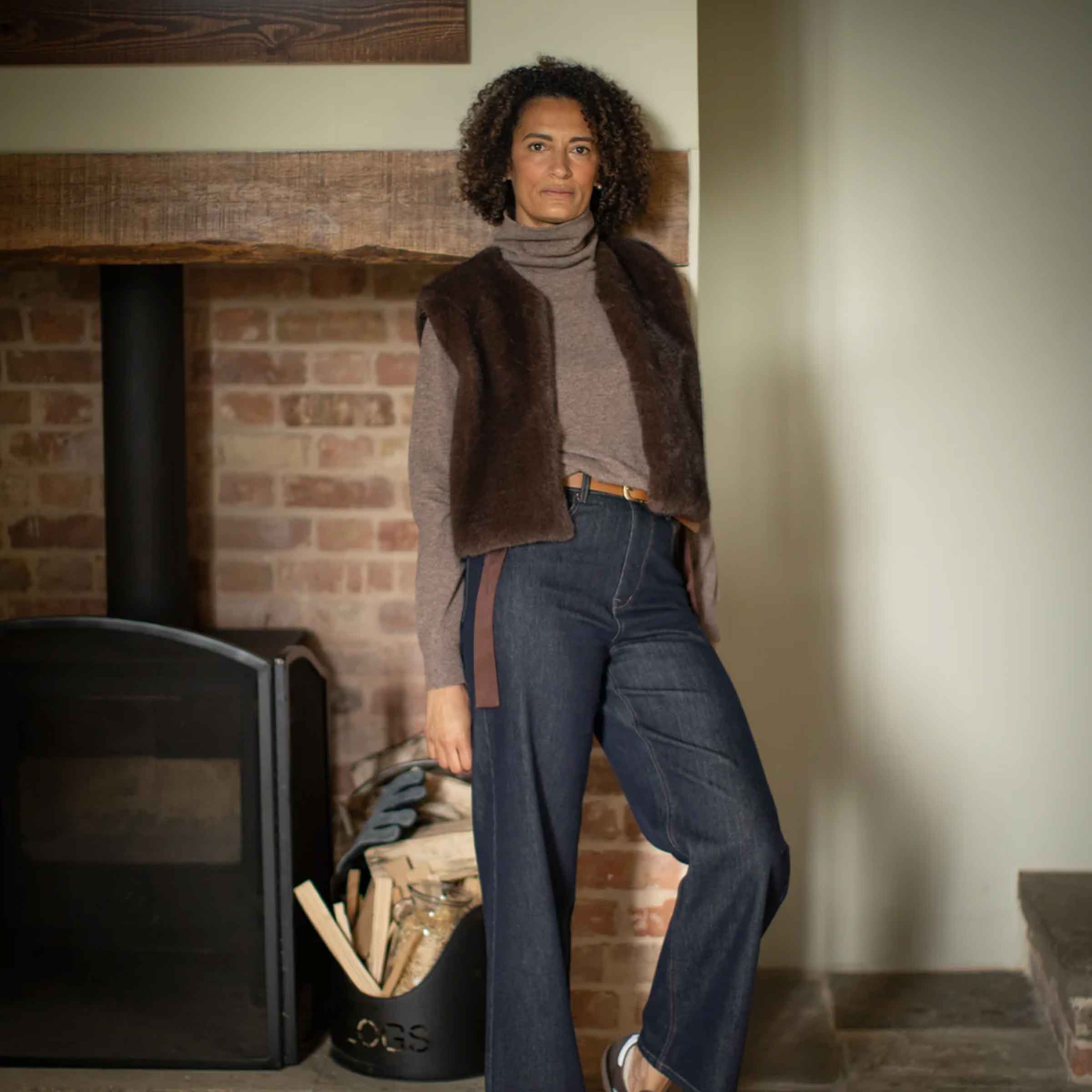 Felicity Gilet | Cappuccino