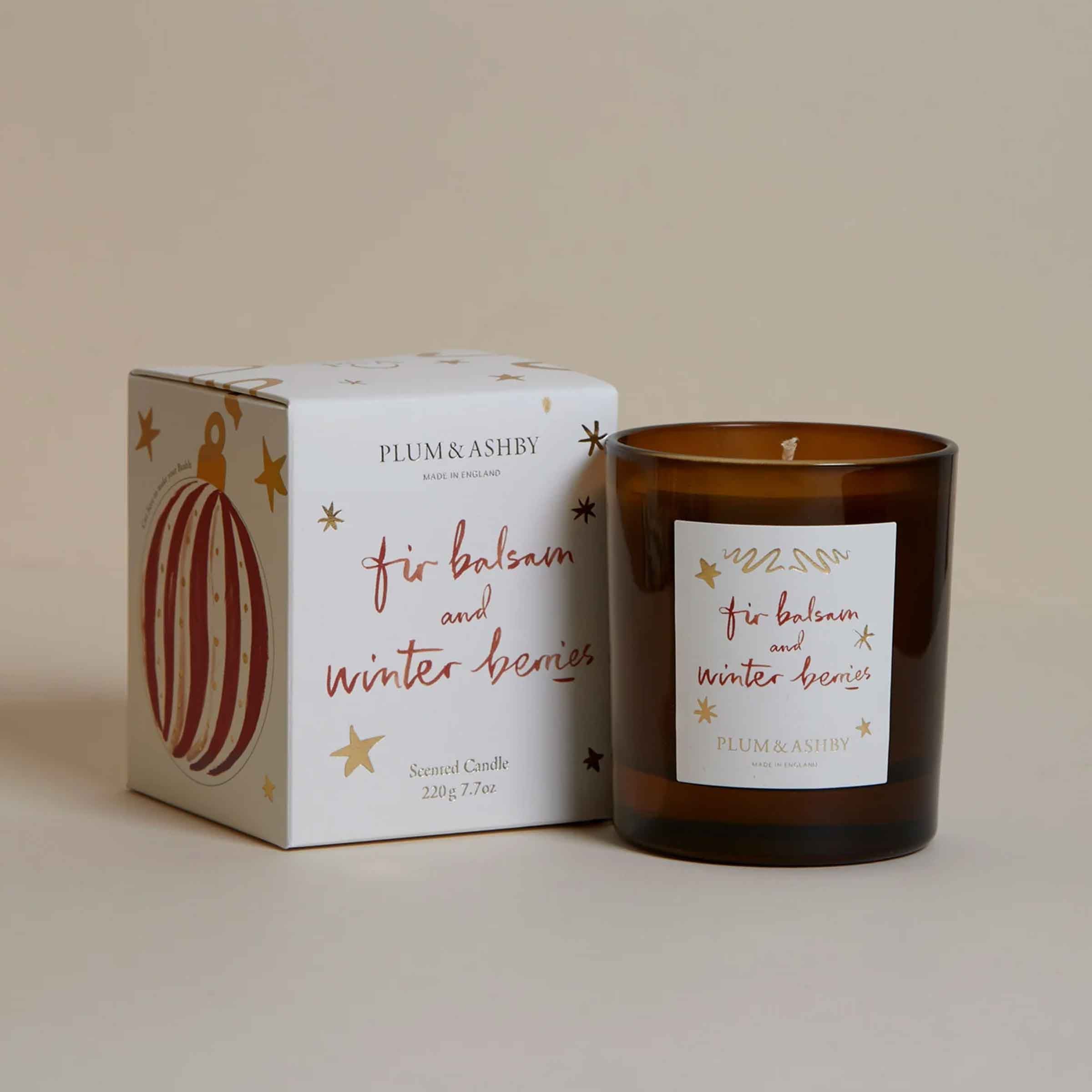 Fir Balsam & Winter Berries Candle
