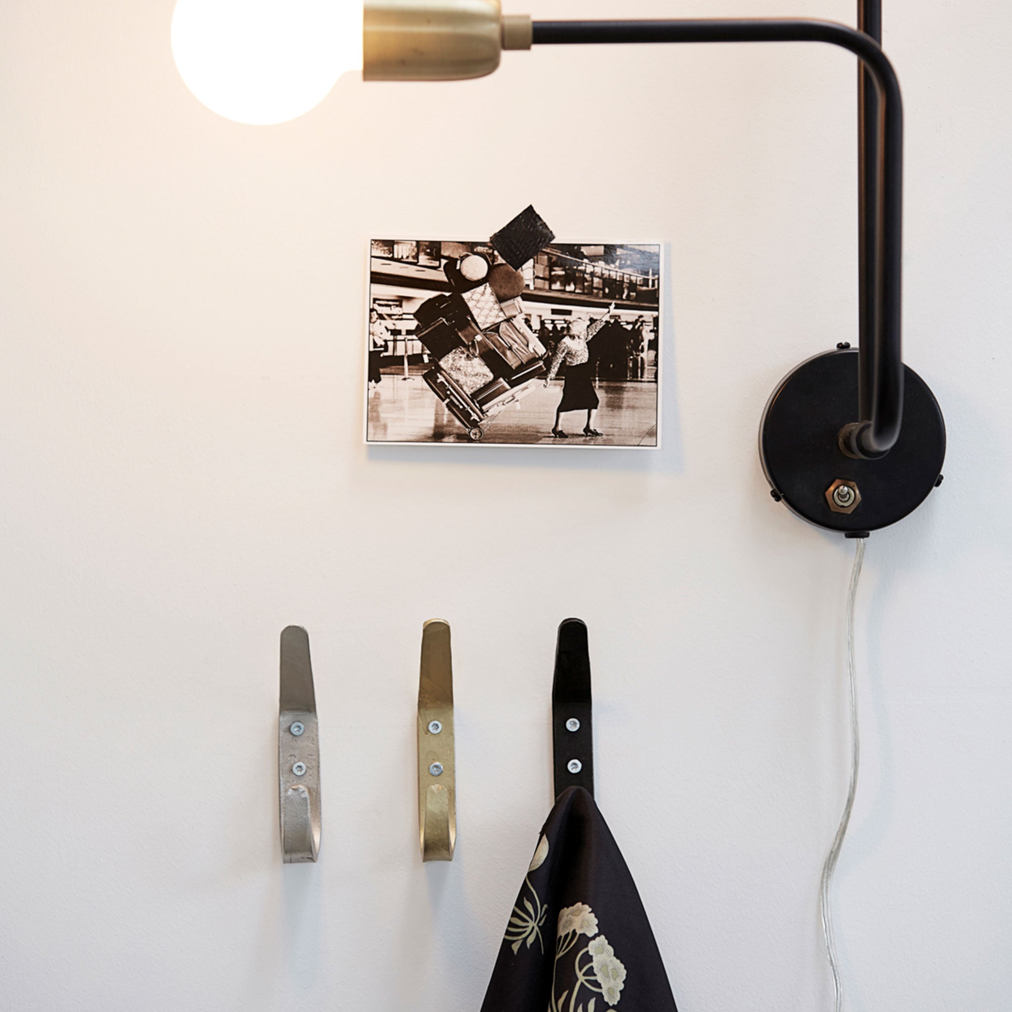 Forged Hook | Brass Plated