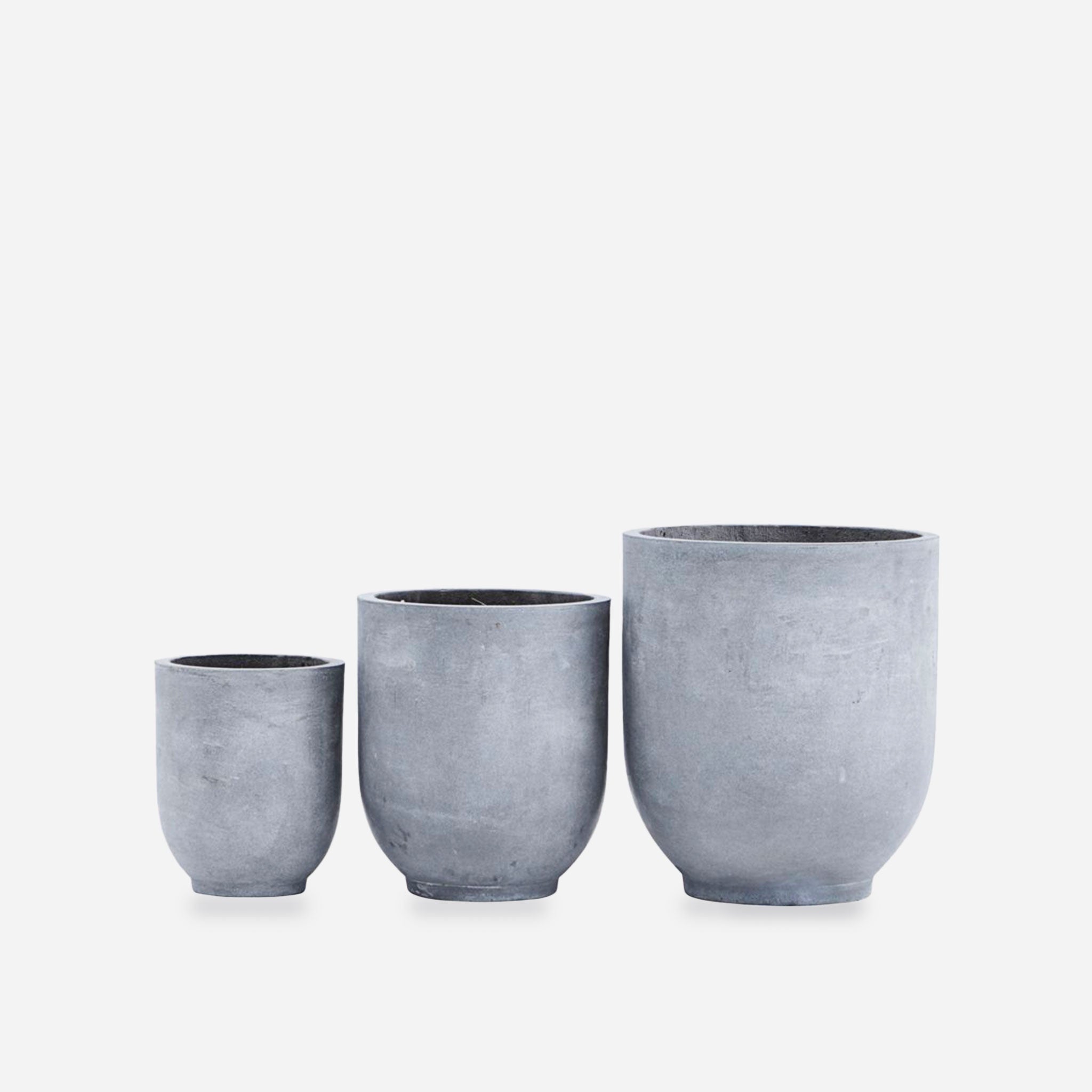 Gard Grey Planter - Set of 3