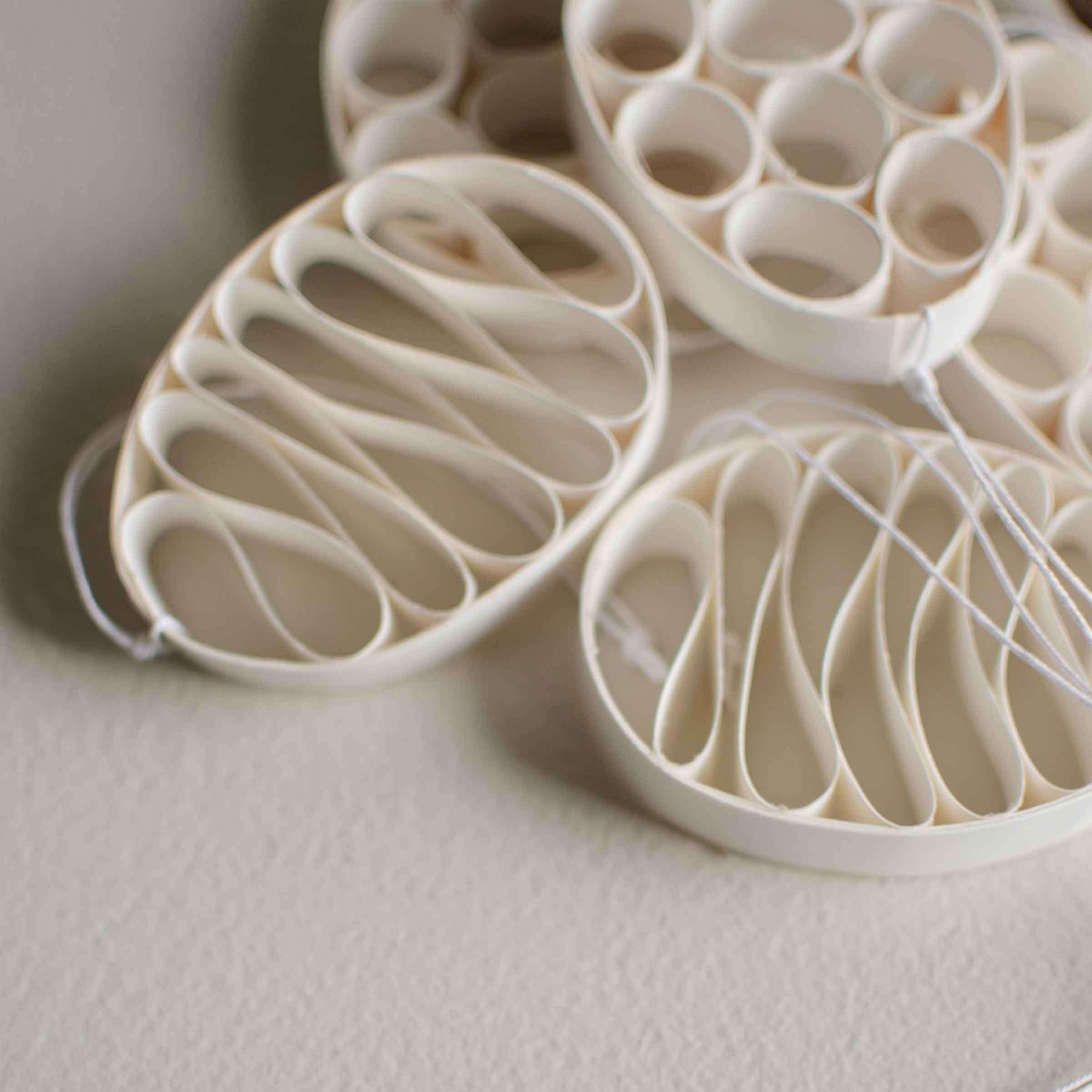 Handmade Paper Hanging Easter Egg | Wave