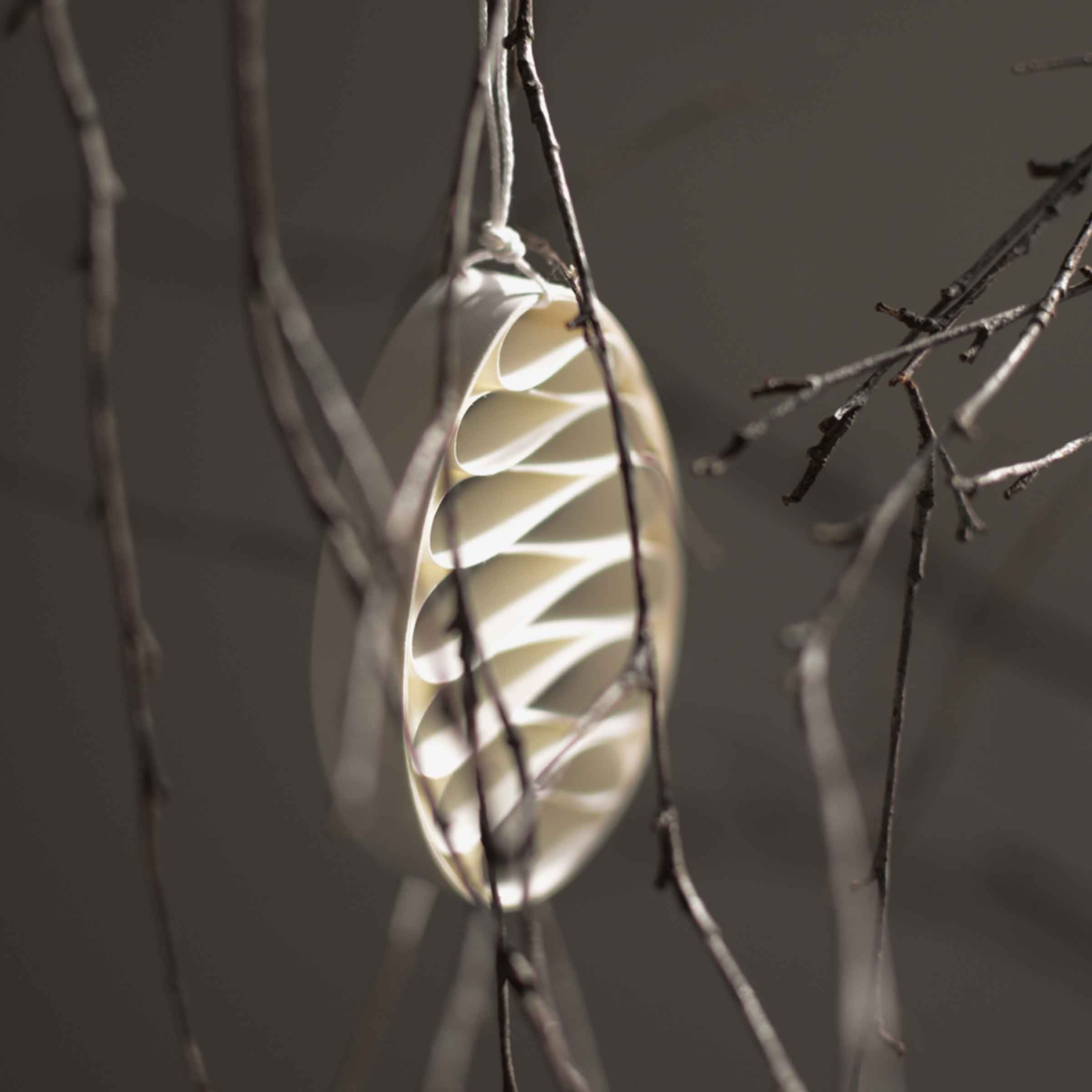 Handmade Paper Hanging Easter Egg | Wave