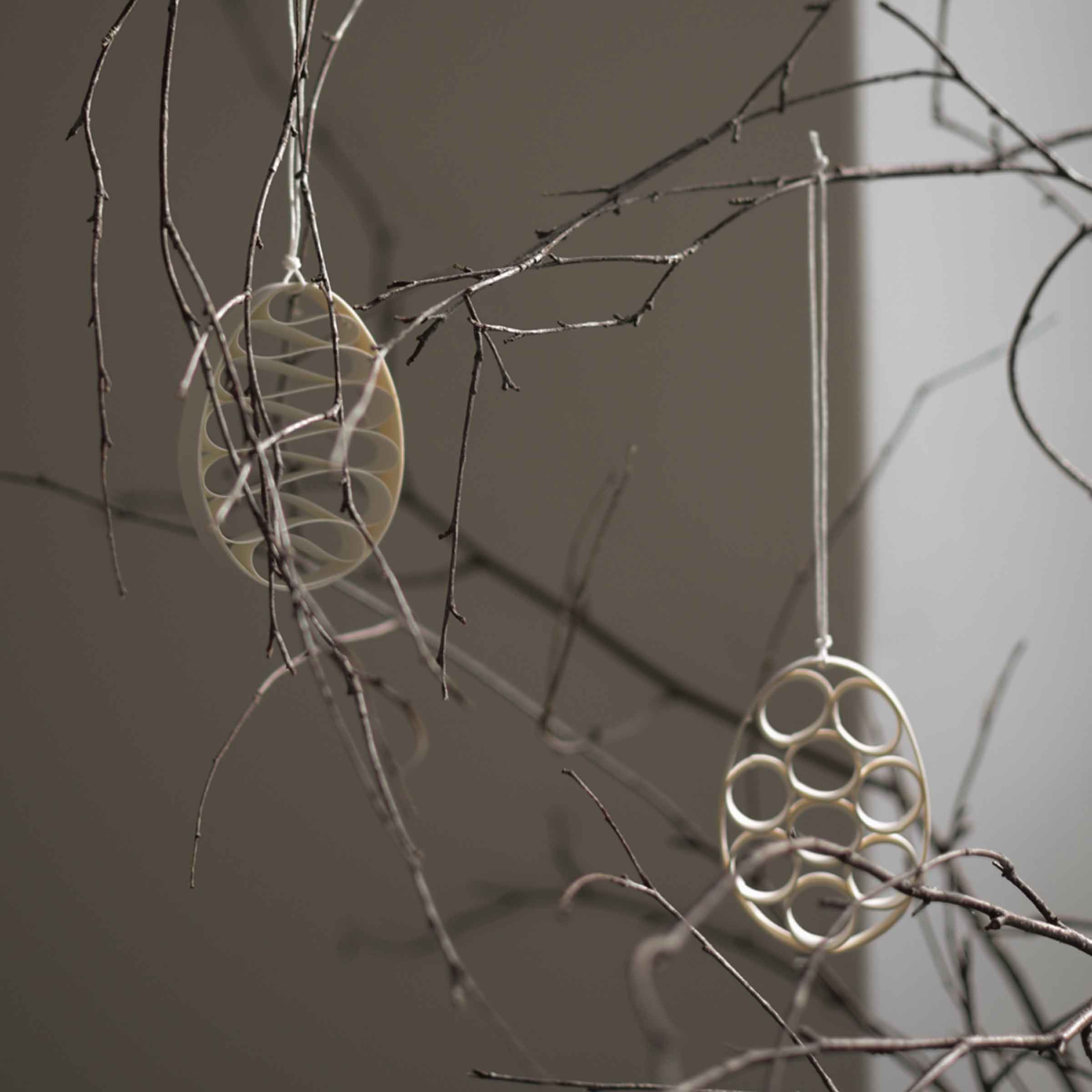 Handmade Paper Hanging Easter Egg | Wave