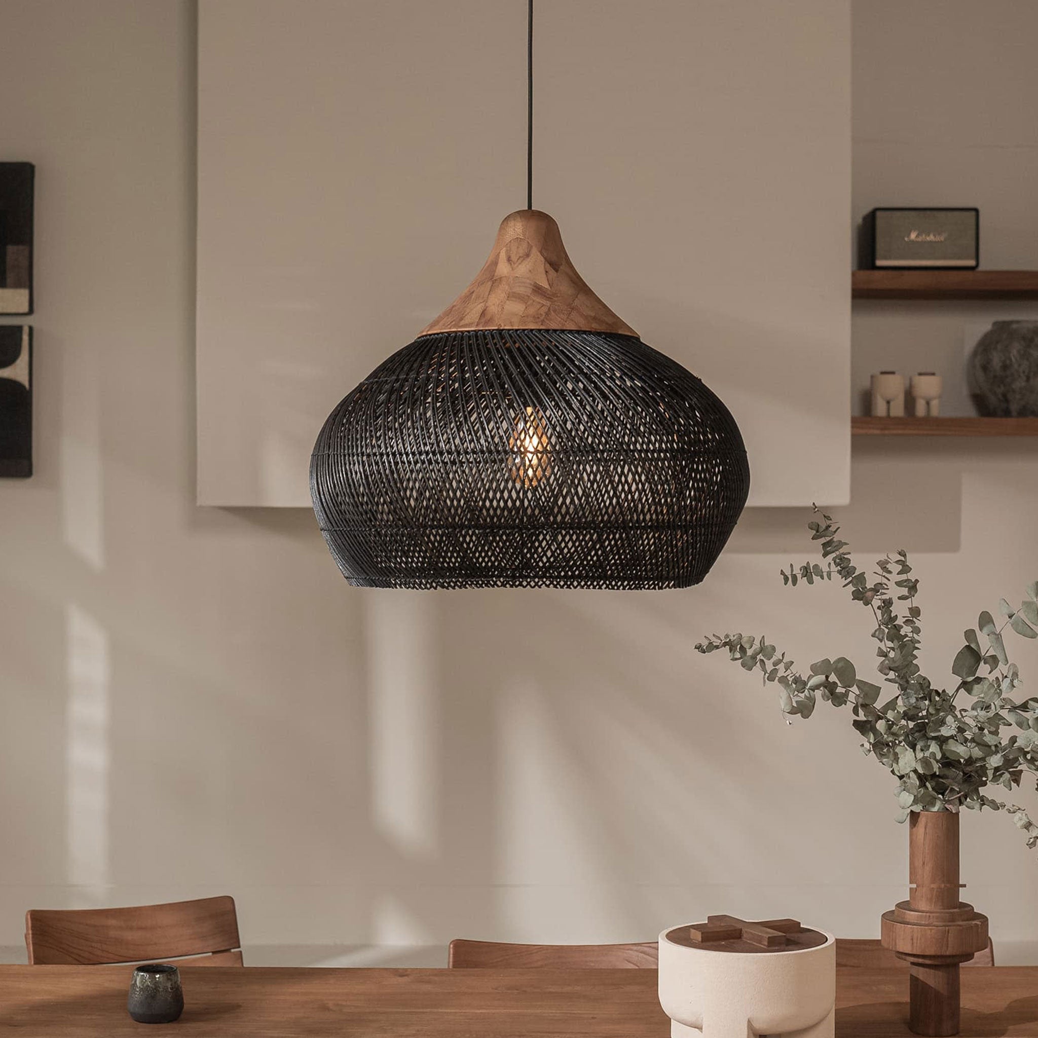 Harp Lamp Charcoal