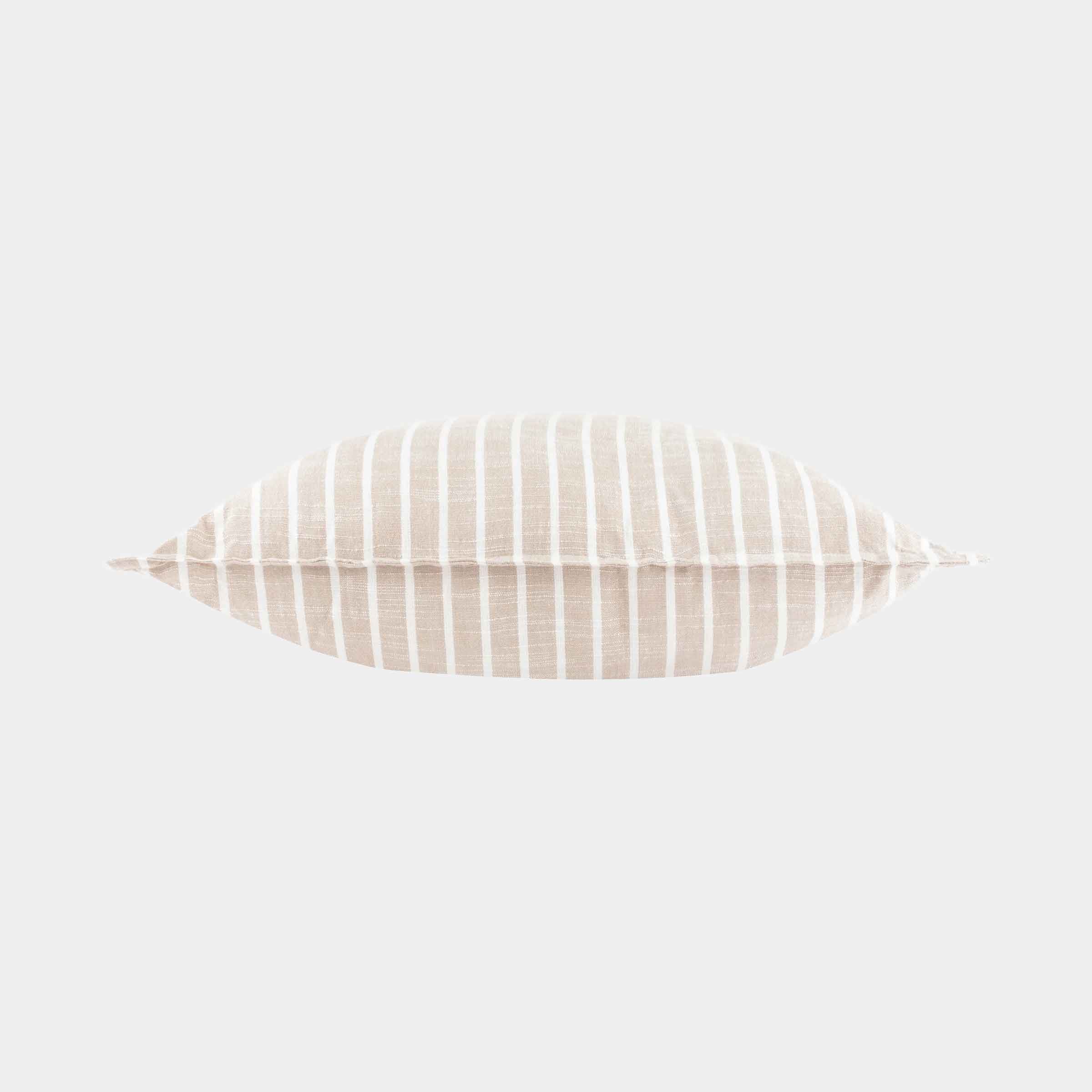 Hessle Stripe Outdoor Cushion I Natural